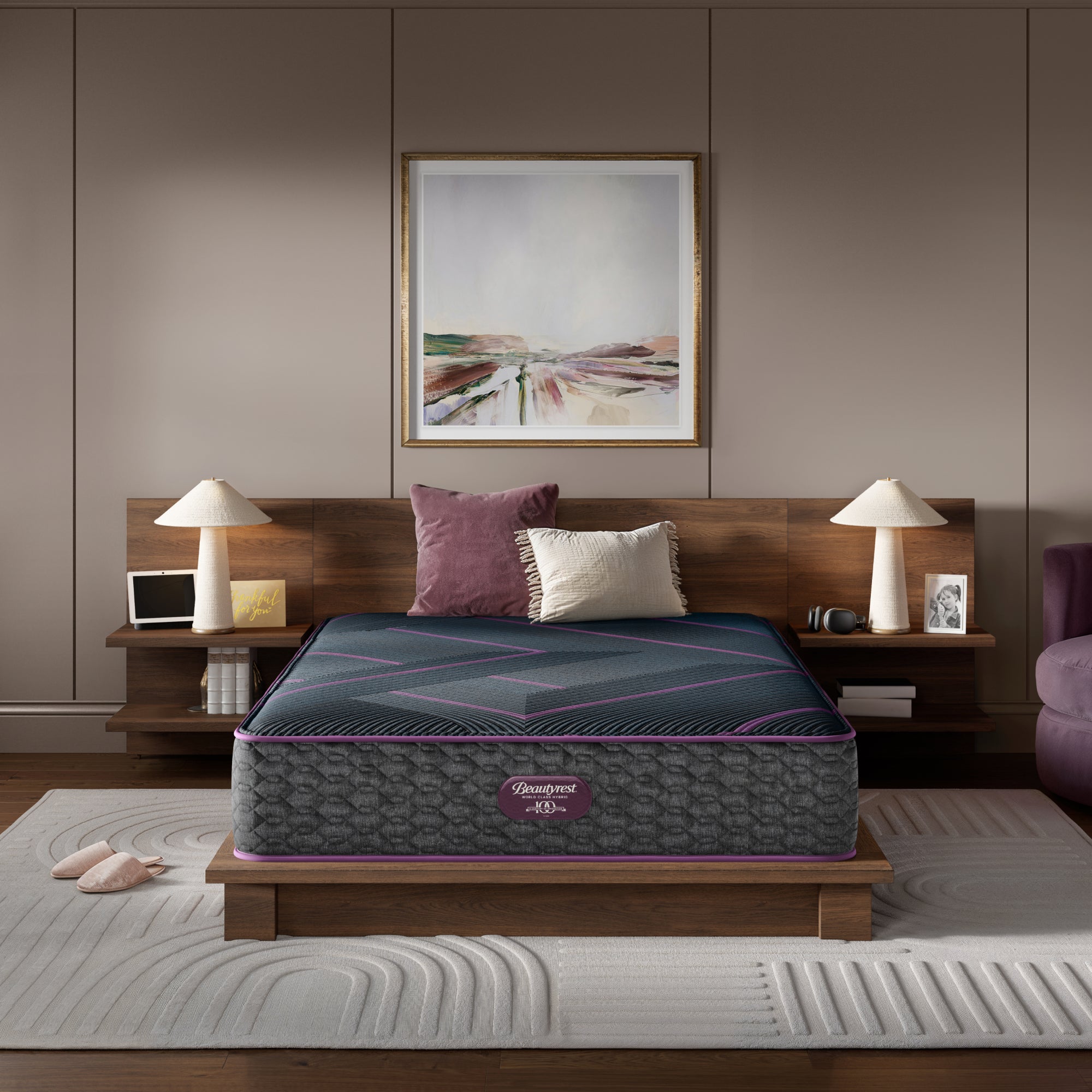 King Size Beautyrest Level 3 Plush Hybrid