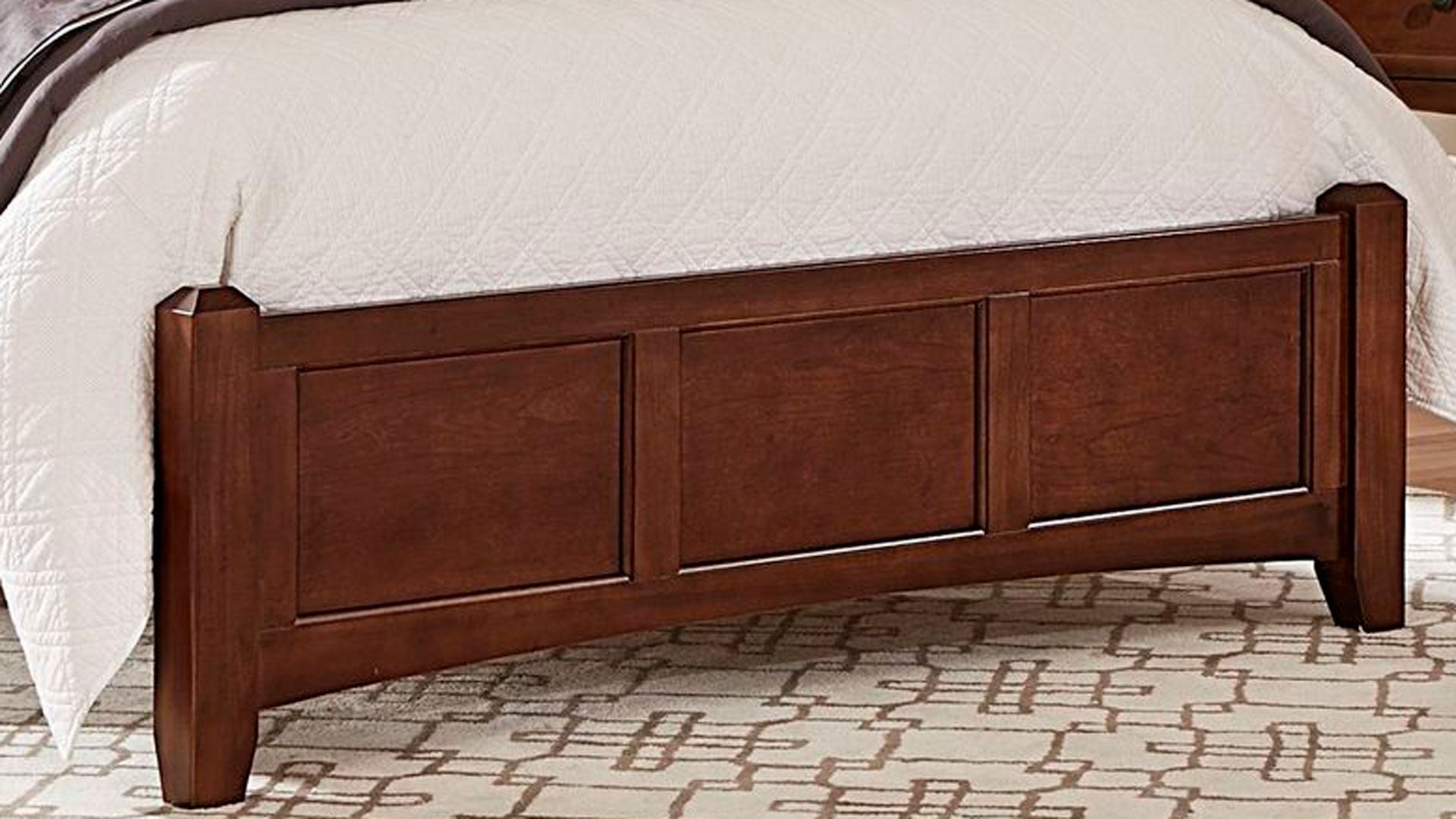 King Size Bonanza Cherry Bed Frame 4 King Size Bonanza Cherry Bed Frame