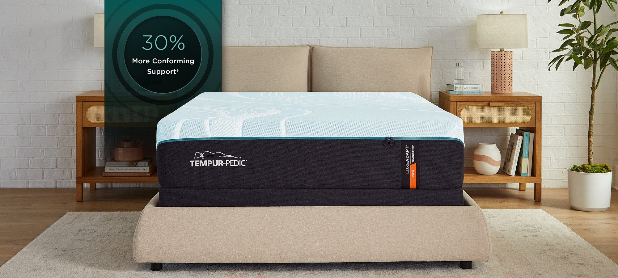King Size Luxe Adapt 2.0 Firm Mattress - Tempur-Pedic