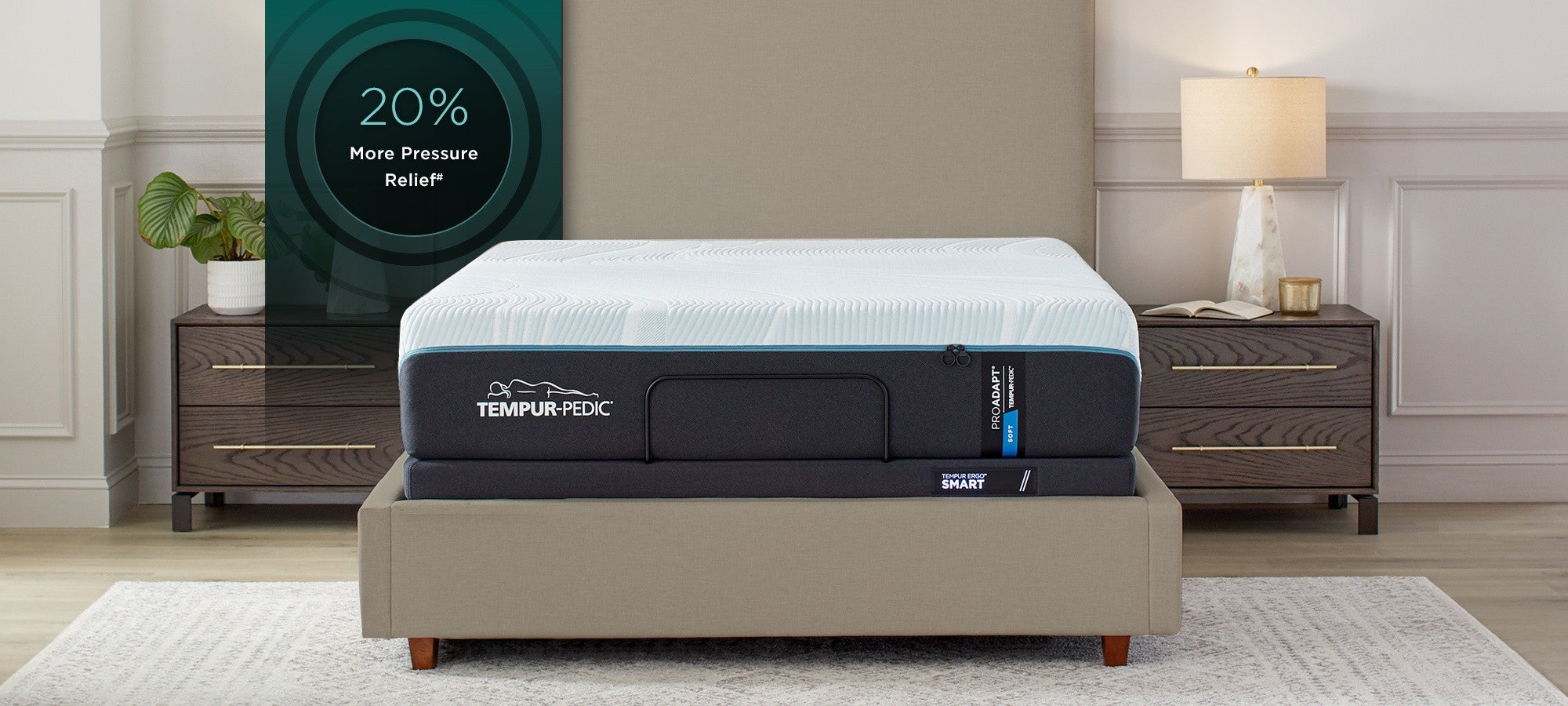 King Size Pro Adapt 2.0 Soft Mattress - Tempur-Pedic