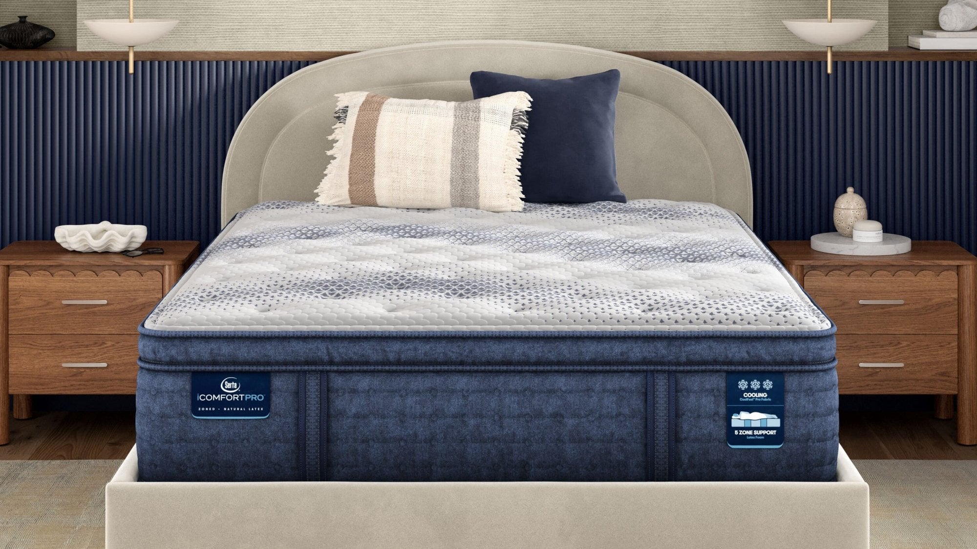 King Size Serta iComfort Pro Buckingham Plush Pillowtop Mattress
