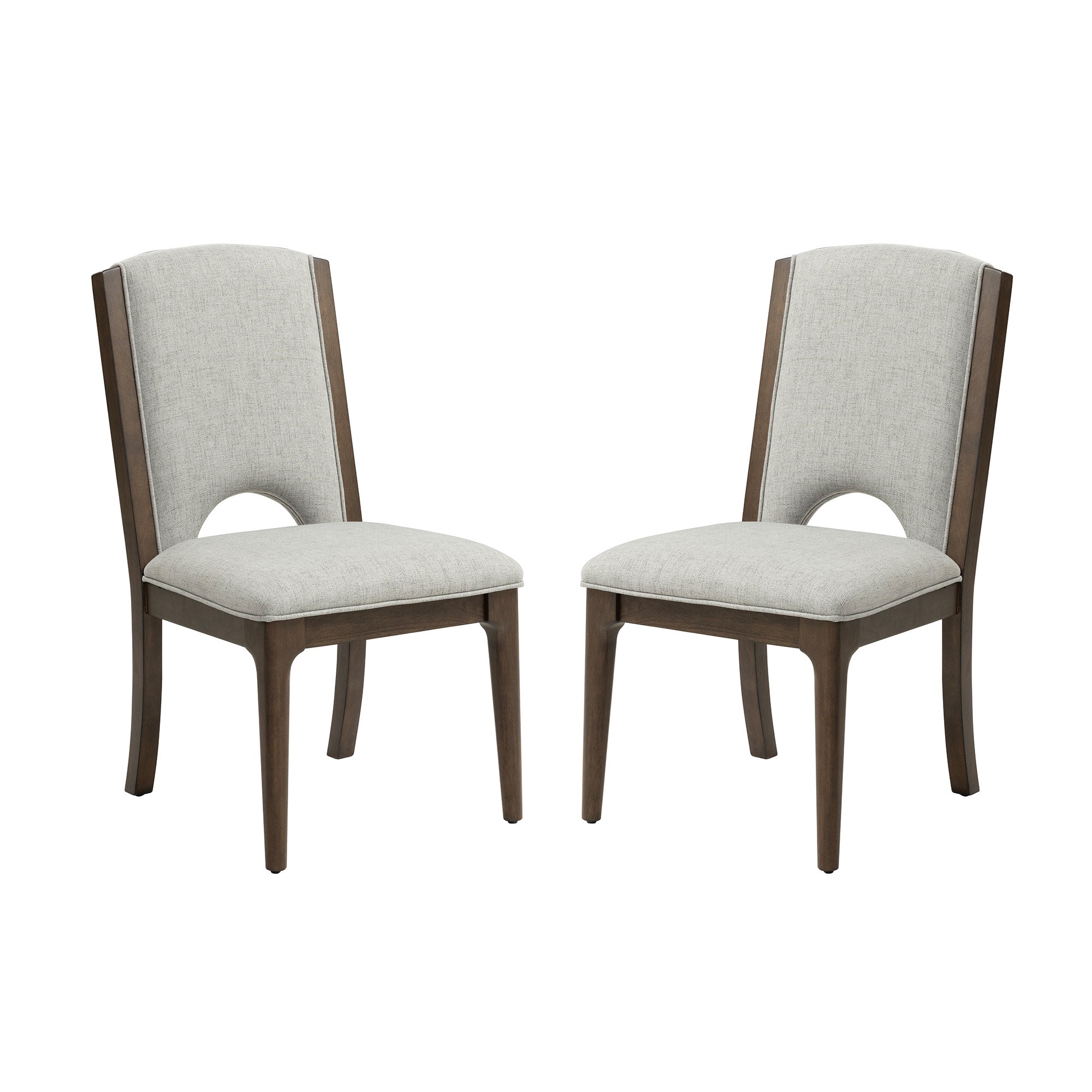 Athens Pair of Upholstered Dining Chairs