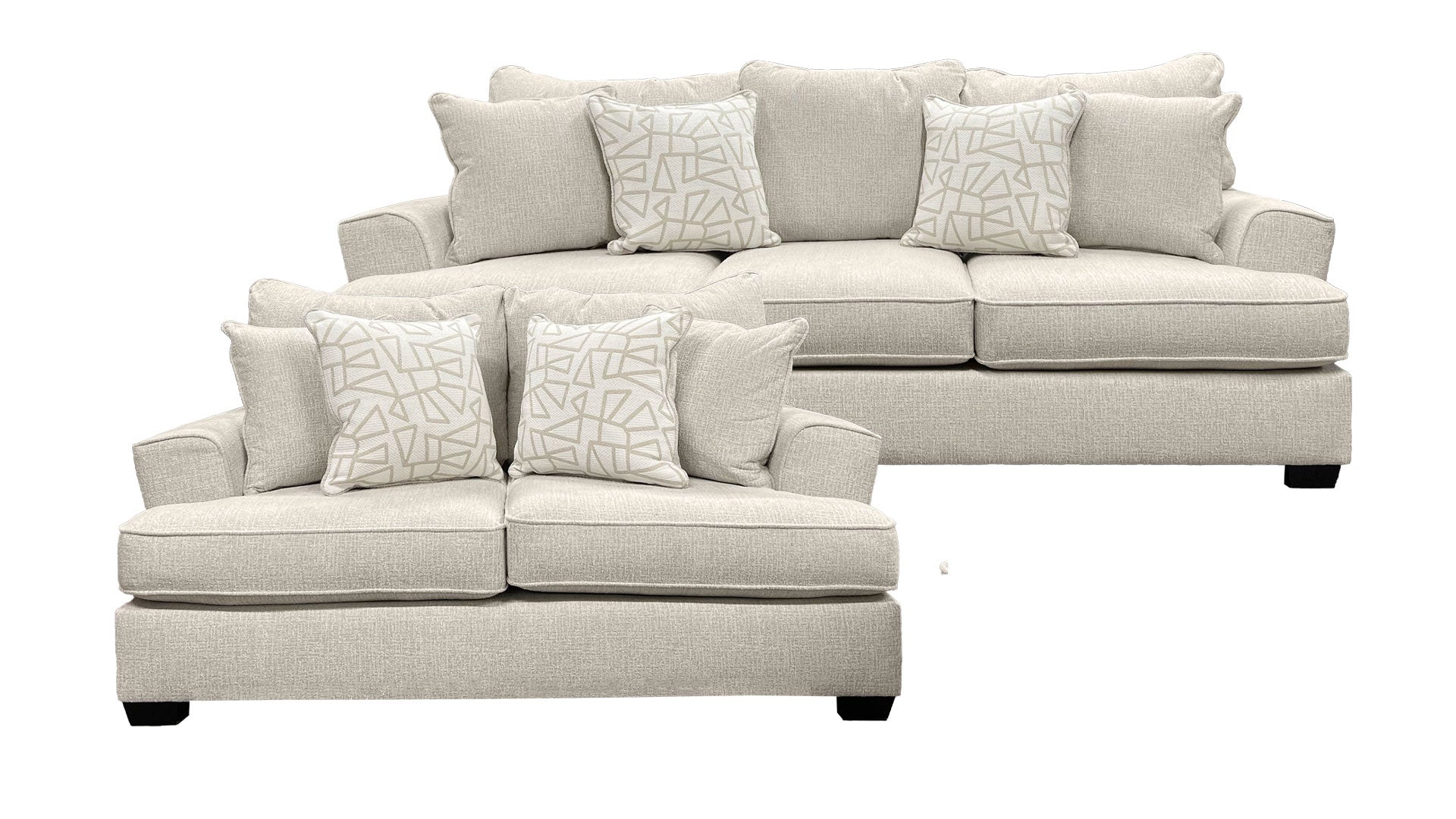 Lancer Snow Sofa & Loveseat