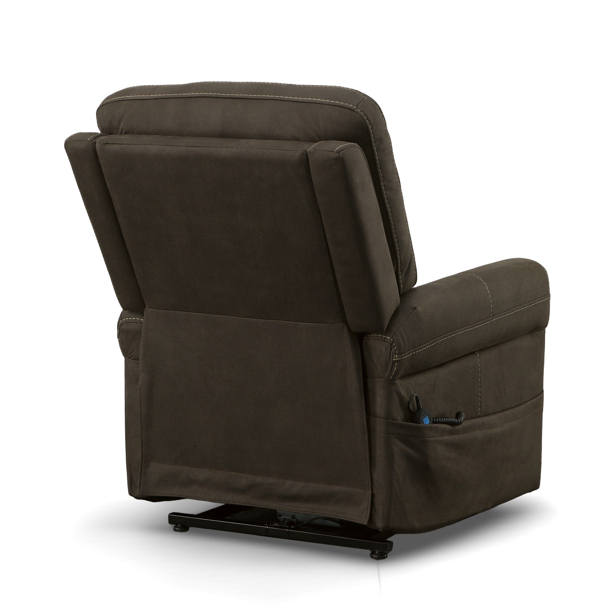 Jenkins Bark Fabric Power Lift Recliner with Right-Hand Control & Power Headrest 13 Jenkins Bark Fabric Power Lift Recliner with Right-Hand Control & Power Headrest