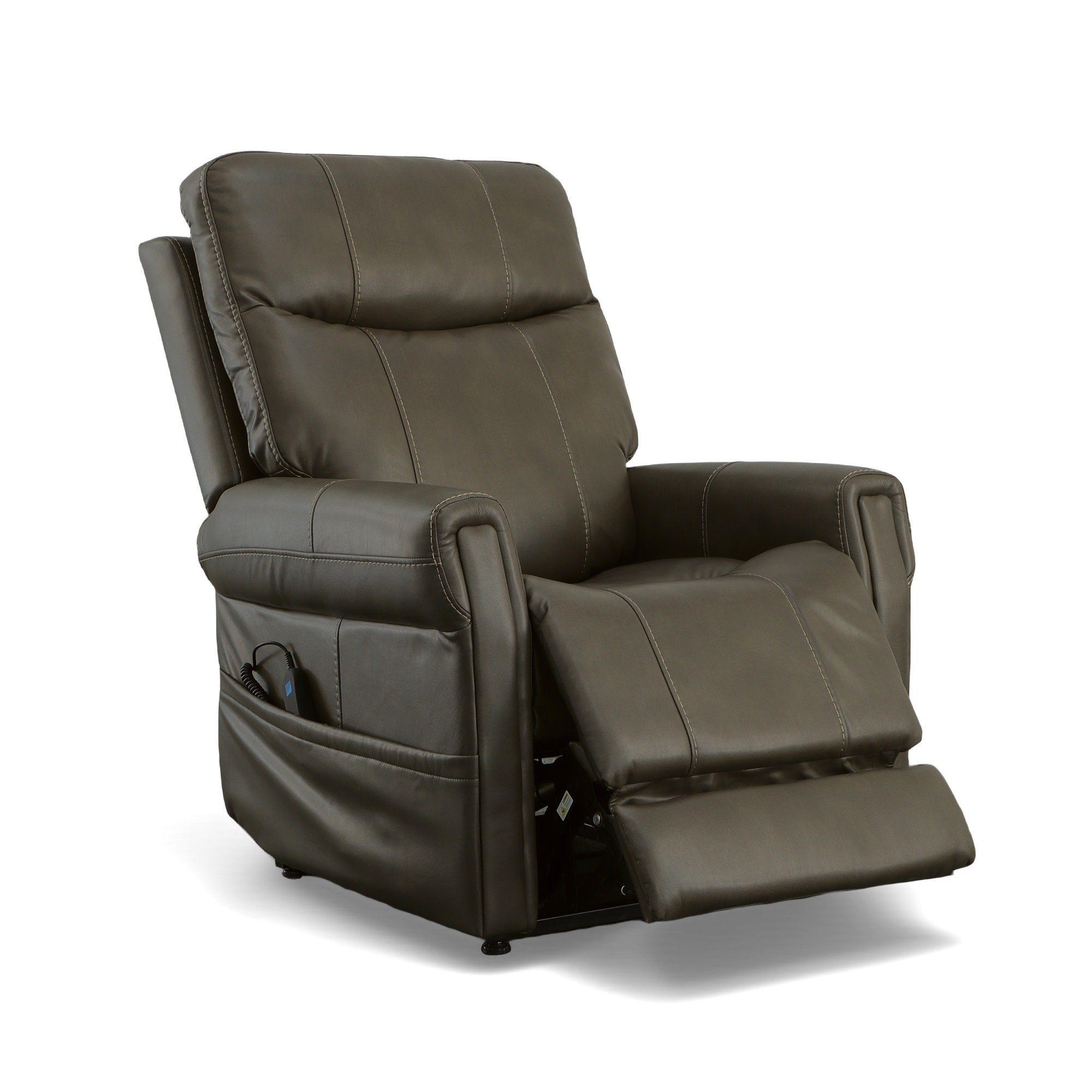 Jenkins Driftwood Fabric Power Lift Recliner with Right-Hand Control & Power Headrest 5 Jenkins Driftwood Fabric Power Lift Recliner with Right-Hand Control & Power Headrest