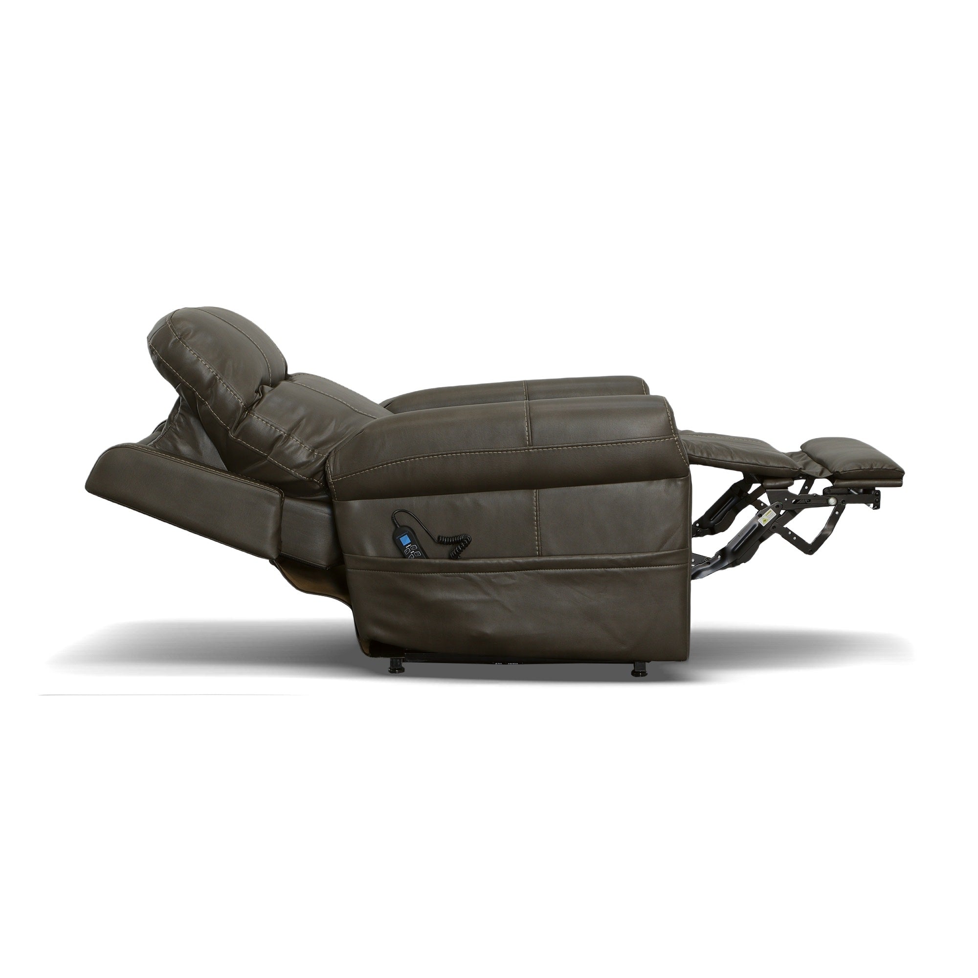 Jenkins Driftwood Fabric Power Lift Recliner with Right-Hand Control & Power Headrest 8 Jenkins Driftwood Fabric Power Lift Recliner with Right-Hand Control & Power Headrest