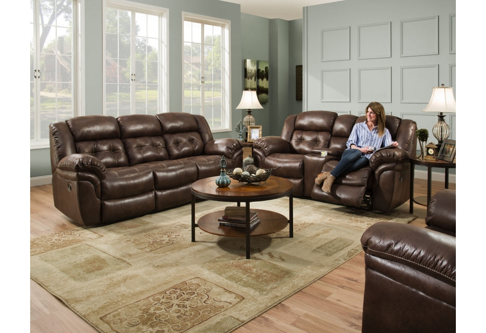 Marcelina Espresso Manual Reclining Sofa 6 Marcelina Espresso Manual Reclining Sofa