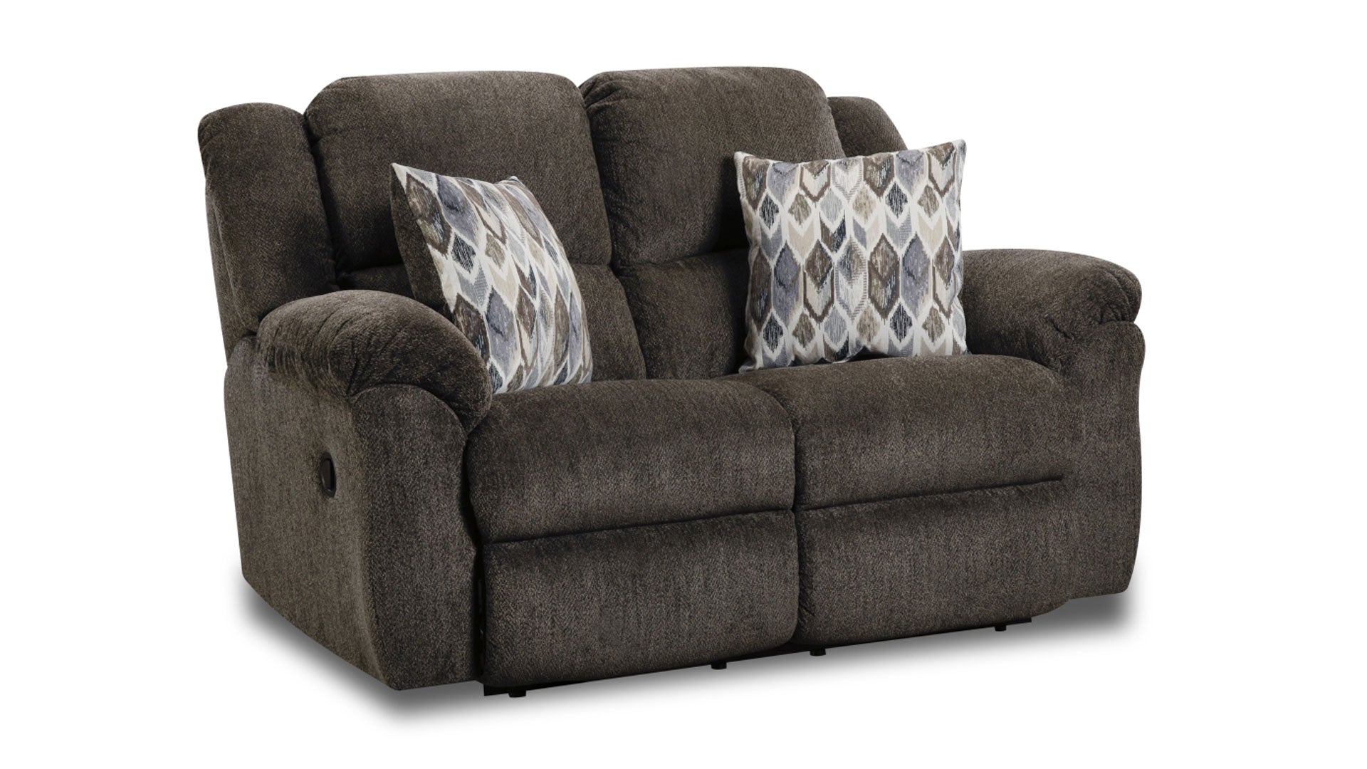 Newport Clove Rocking Reclining Loveseat