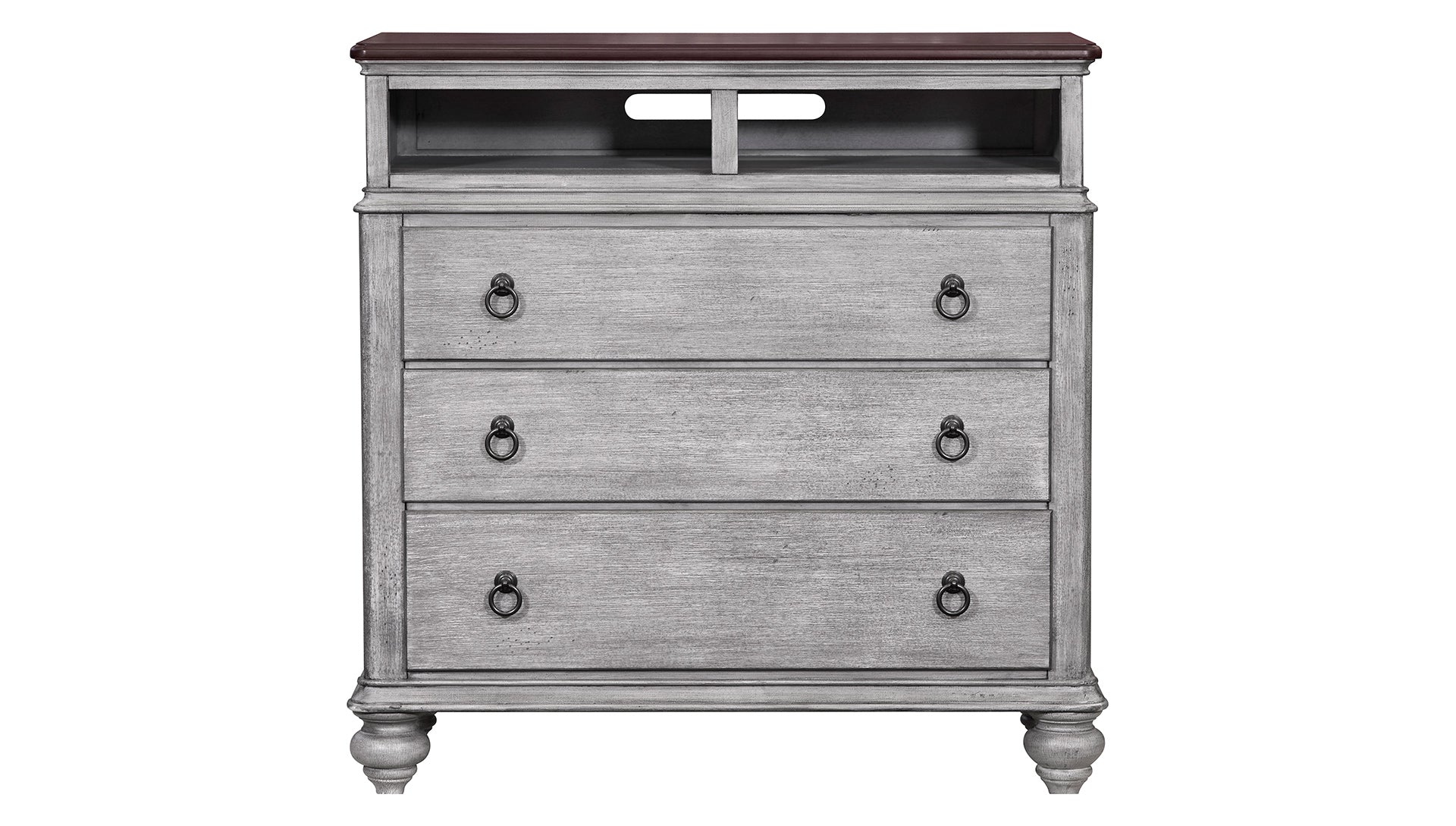 Plymouth Distressed Media Chest