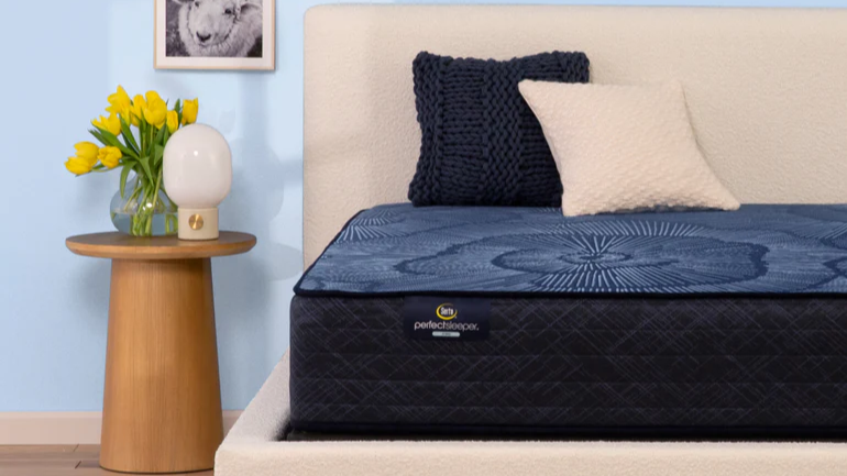 Queen Size Perfect Sleeper Dazzling Night Firm Hybrid Mattress
