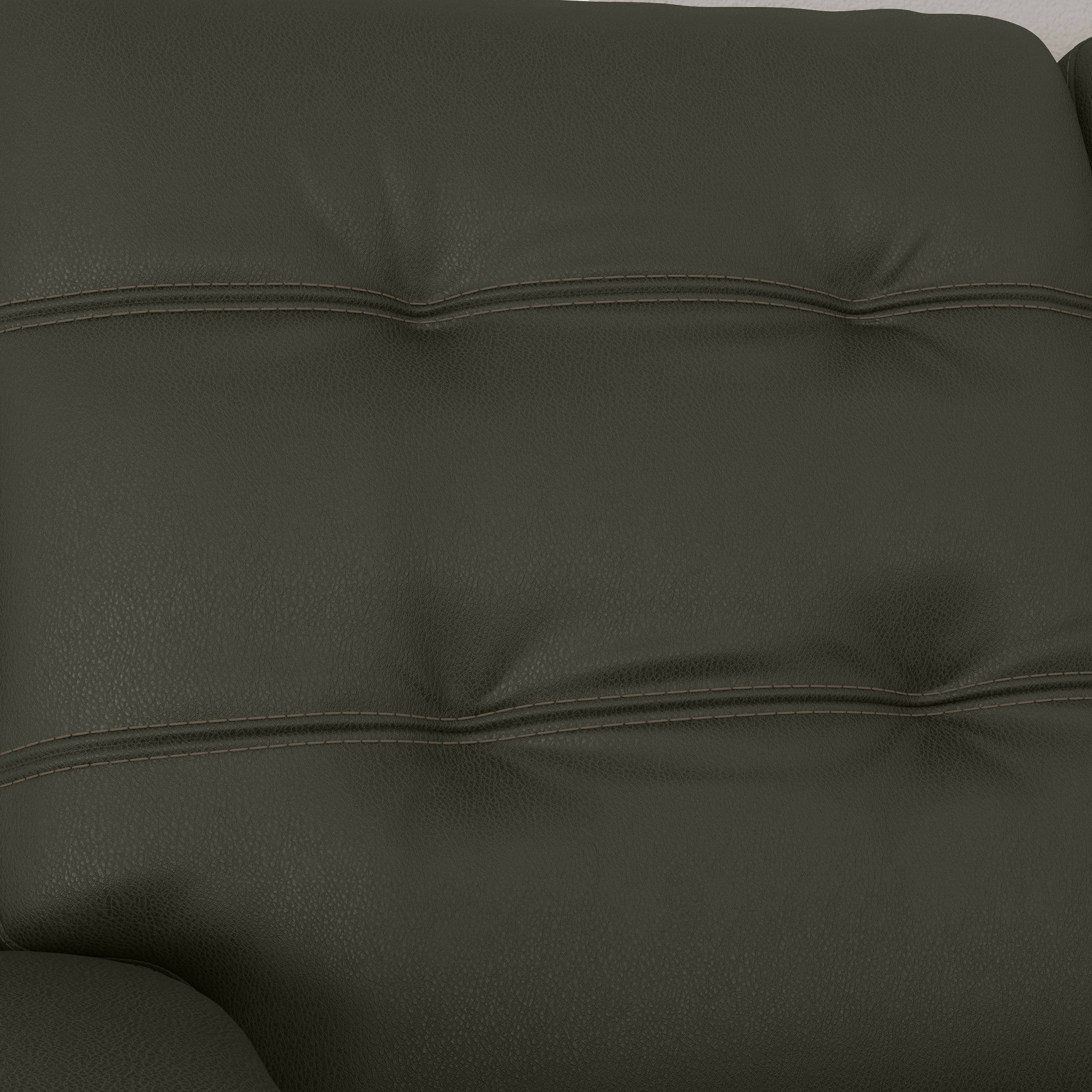 Iris Charcoal Leather Power Reclining Sofa with Power Headrests 4 Iris Charcoal Leather Power Reclining Sofa with Power Headrests