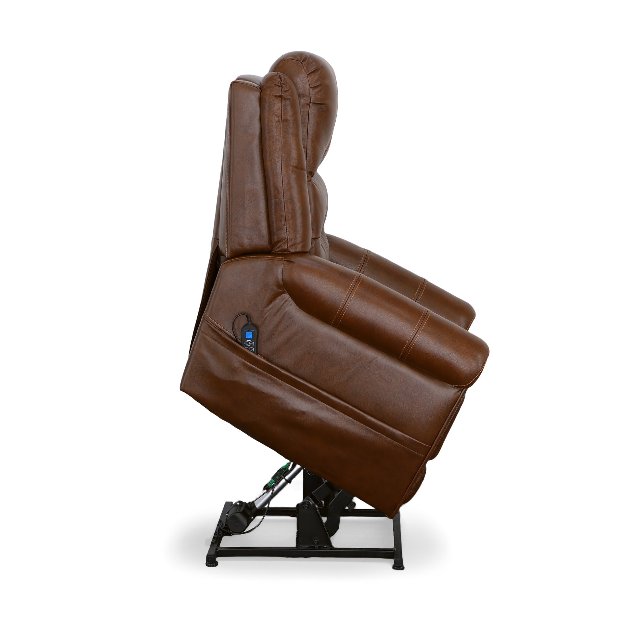 Oscar Grizzly Leather Power Lift Recliner with Right-Hand Control & Power Headrest 14 Oscar Grizzly Leather Power Lift Recliner with Right-Hand Control & Power Headrest