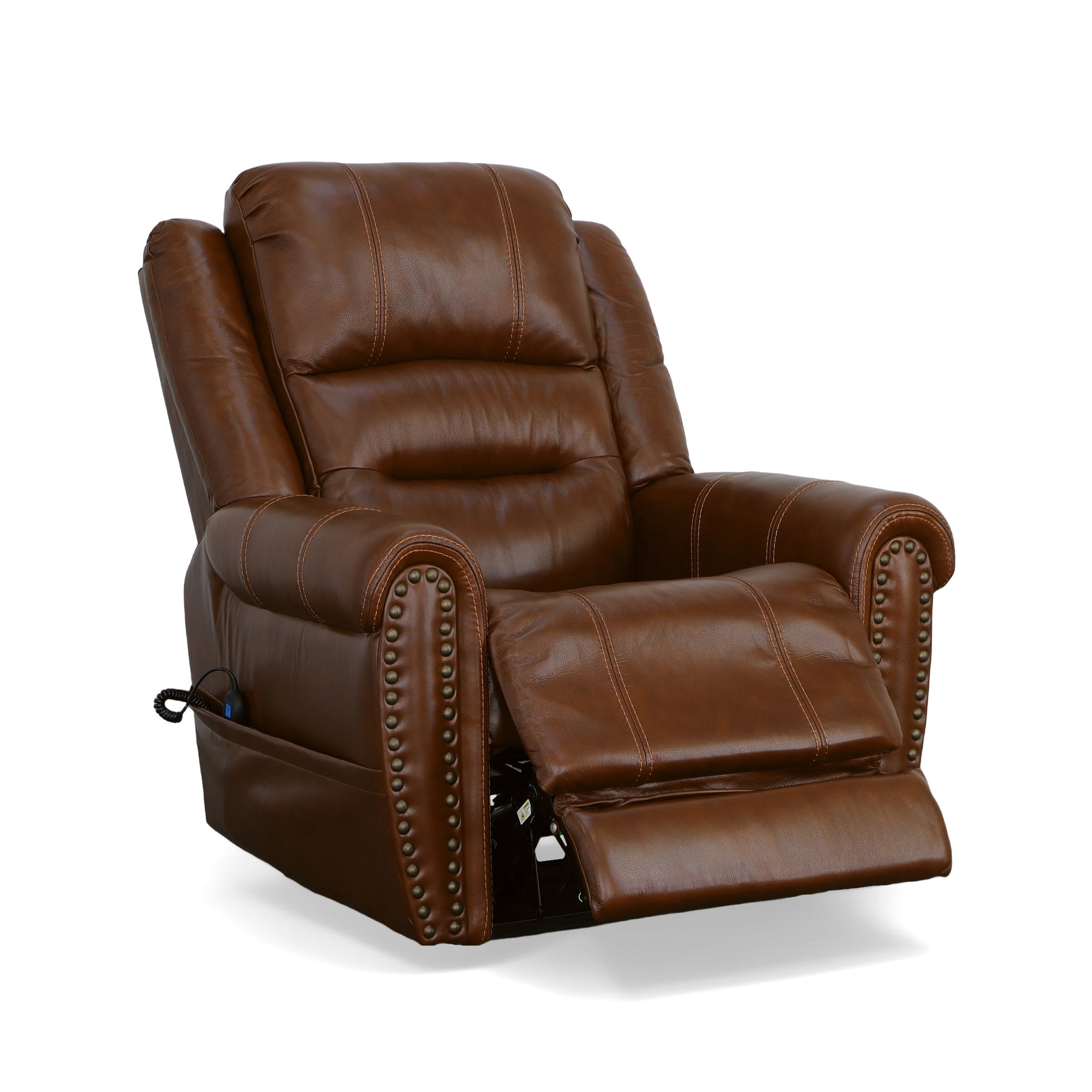 Oscar Grizzly Leather Power Lift Recliner with Right-Hand Control & Power Headrest 9 Oscar Grizzly Leather Power Lift Recliner with Right-Hand Control & Power Headrest