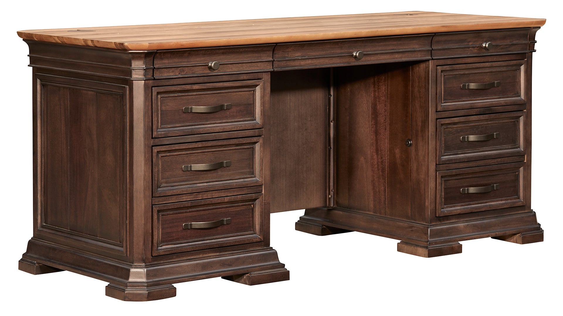 Sonoma Double Pedestal Desk 4 Sonoma Double Pedestal Desk