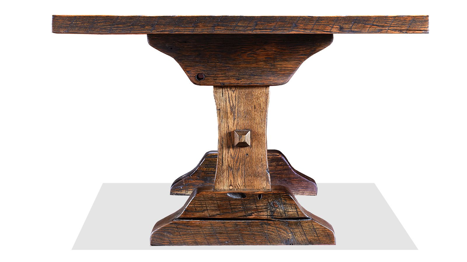 The Lexington 96" Reclaimed Oak Dining Table 3 The Lexington 96" Reclaimed Oak Dining Table