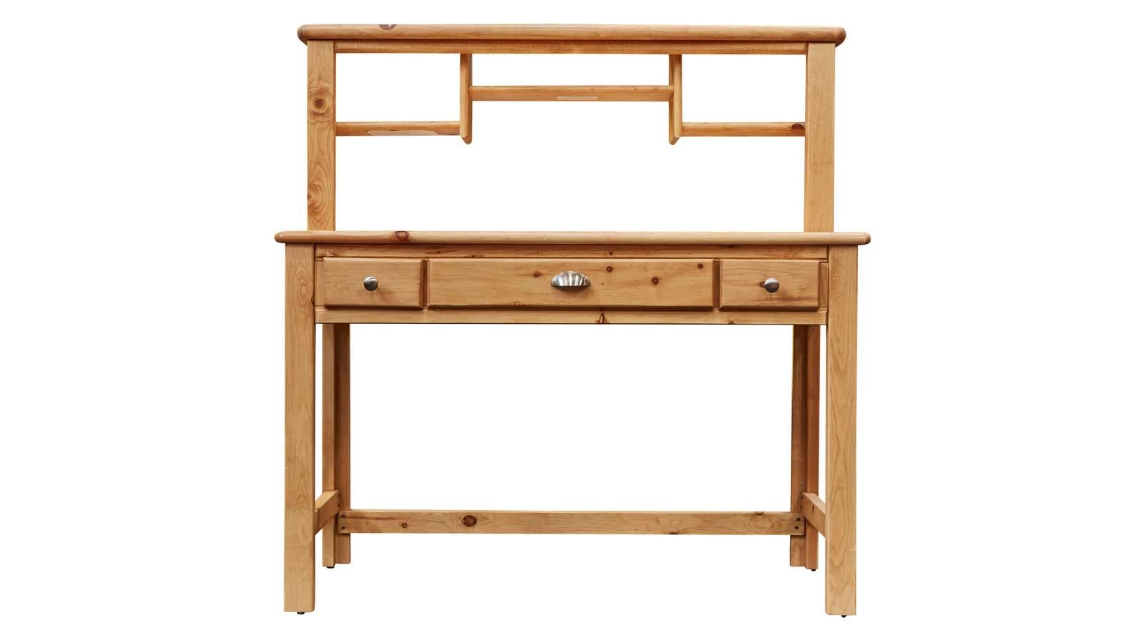 Turkey Creek Caramel Desk w/Hutch