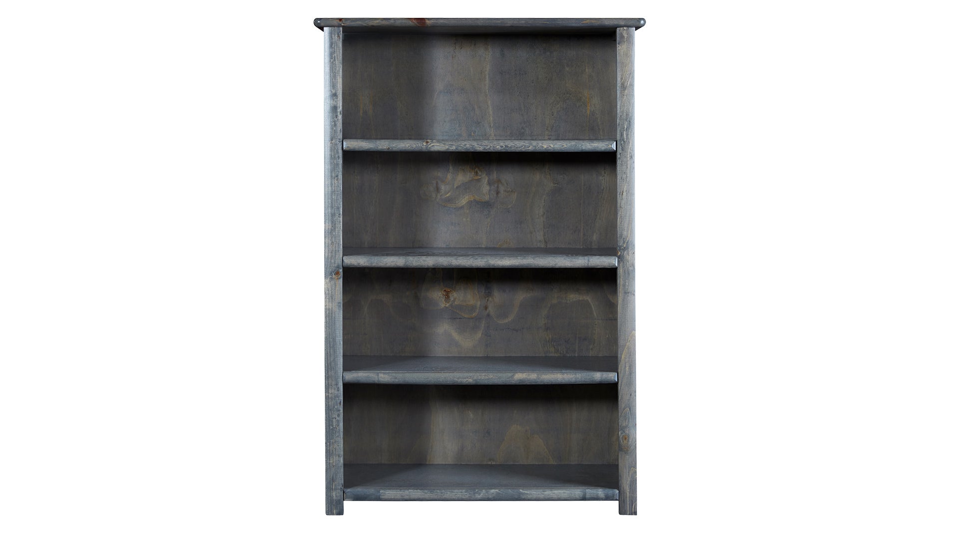 Turkey Creek Rustic Gray Bookcase