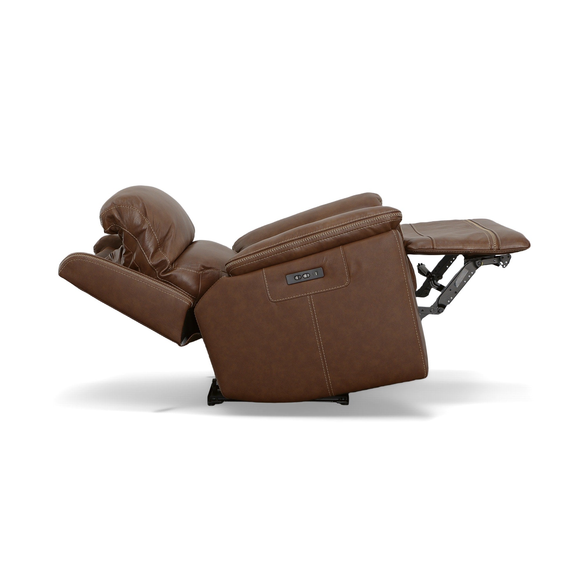 Jackson Whiskey Leather Power Recliner with Power Headrest 12 Jackson Whiskey Leather Power Recliner with Power Headrest