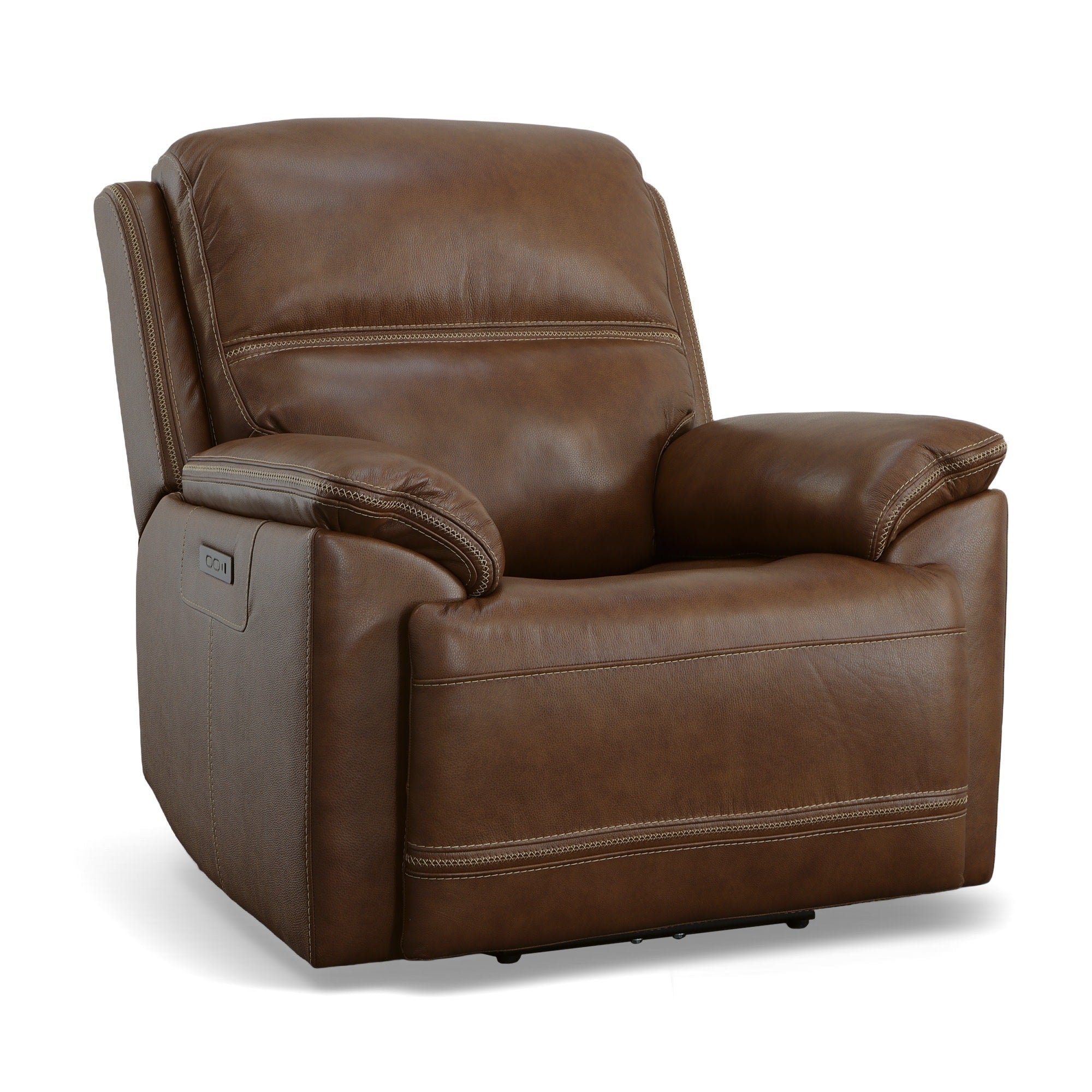 Jackson Whiskey Leather Power Recliner with Power Headrest 6 Jackson Whiskey Leather Power Recliner with Power Headrest
