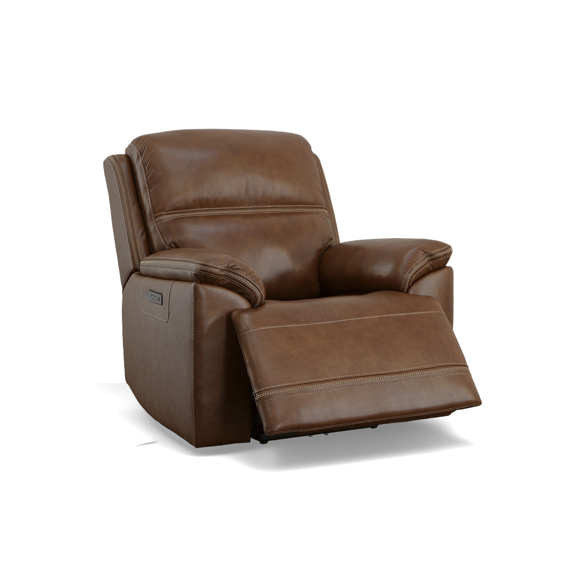 Jackson Whiskey Leather Power Recliner with Power Headrest 8 Jackson Whiskey Leather Power Recliner with Power Headrest
