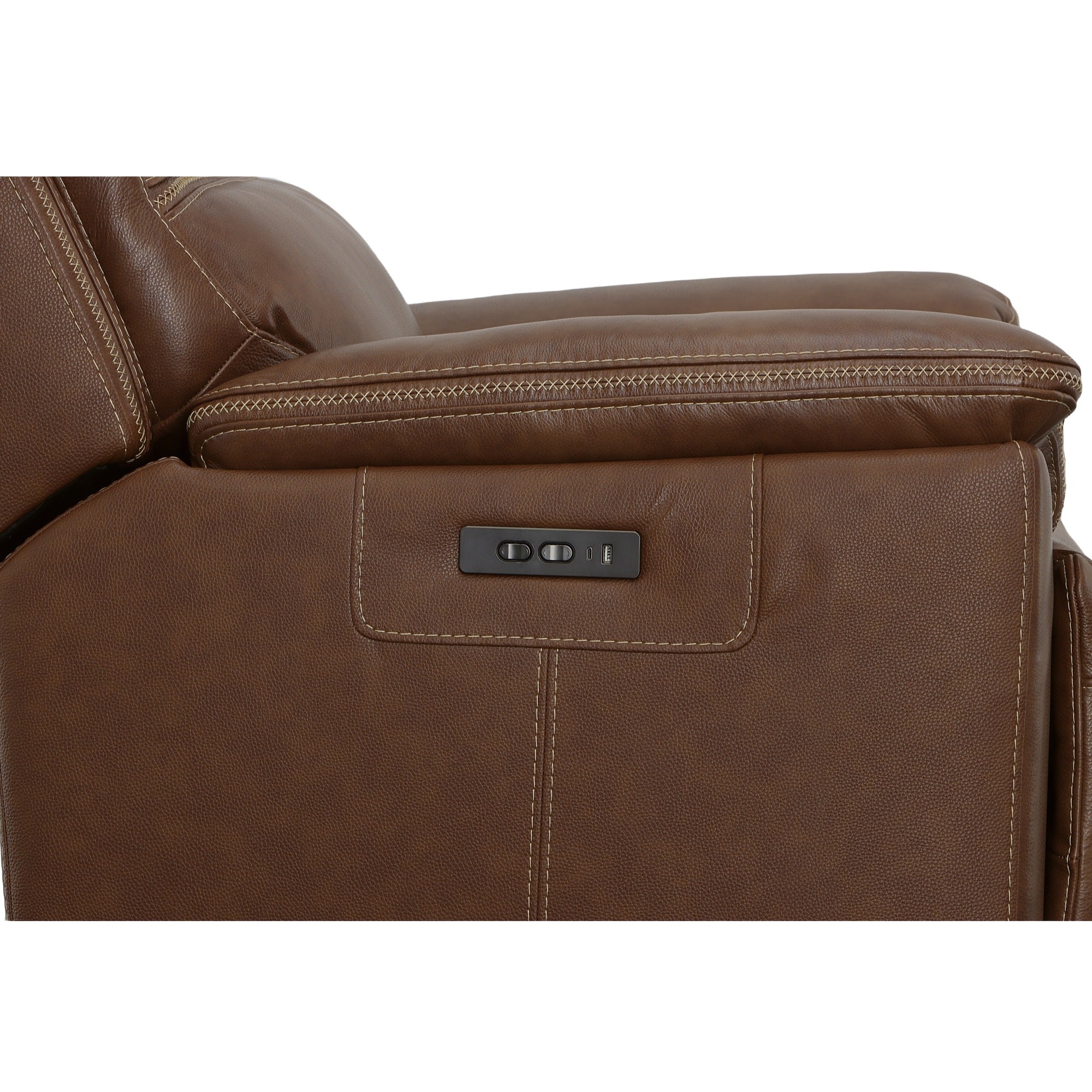 Jackson Whiskey Leather Power Recliner with Power Headrest 9 Jackson Whiskey Leather Power Recliner with Power Headrest