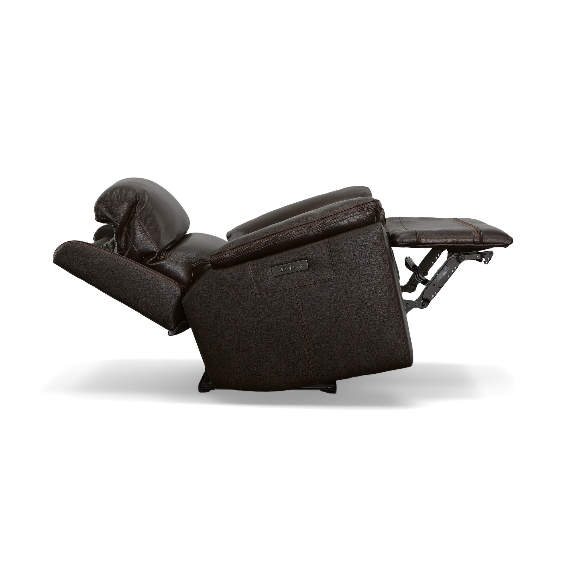 Jackson Dark Brown Leather Power Recliner with Power Headrest 12 Jackson Dark Brown Leather Power Recliner with Power Headrest