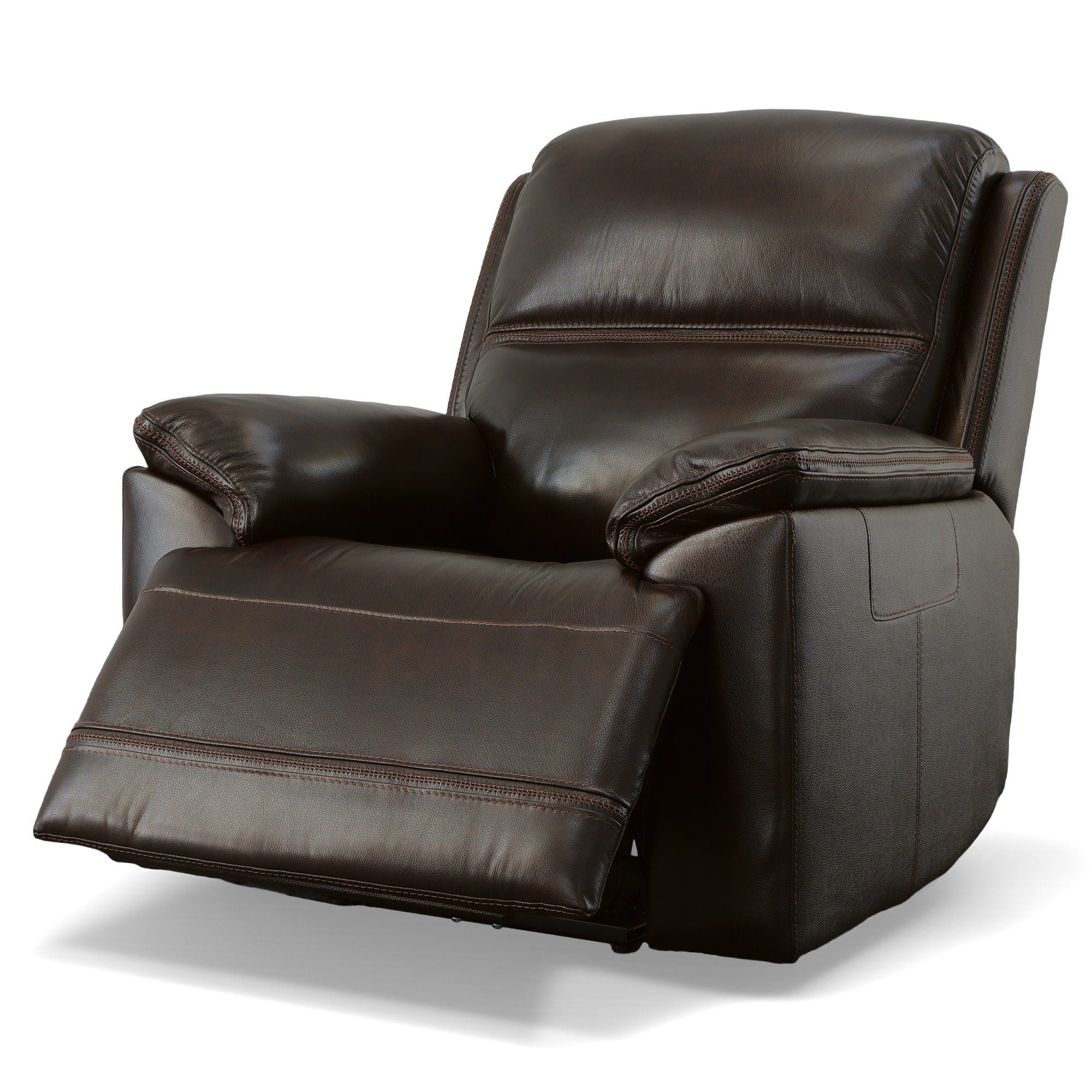 Jackson Dark Brown Leather Power Recliner with Power Headrest 8 Jackson Dark Brown Leather Power Recliner with Power Headrest