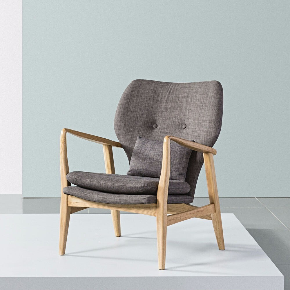 Franz Armchair - Solid Oak - Fabric 4 Franz Armchair - Solid Oak - Fabric