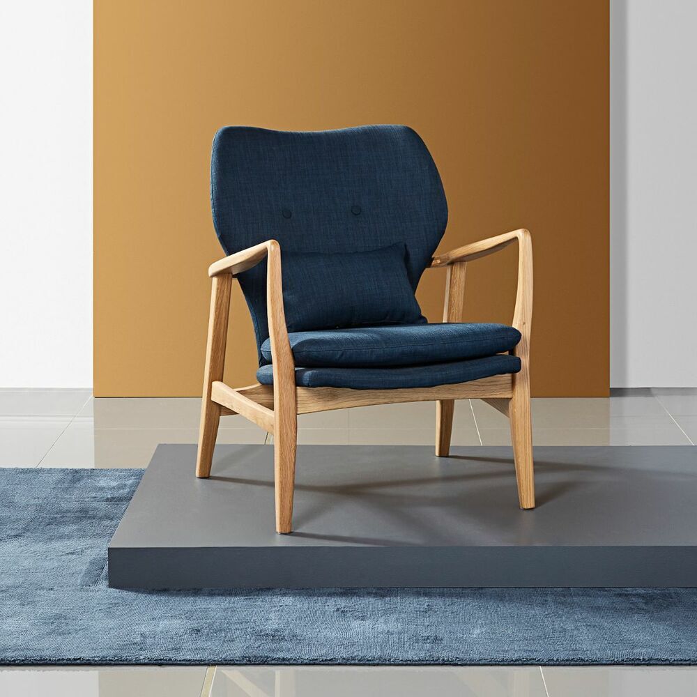 Franz Armchair - Solid Oak - Fabric 5 Franz Armchair - Solid Oak - Fabric