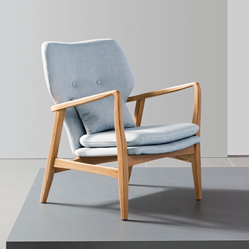 Franz Armchair - Solid Oak - Fabric 7 Franz Armchair - Solid Oak - Fabric