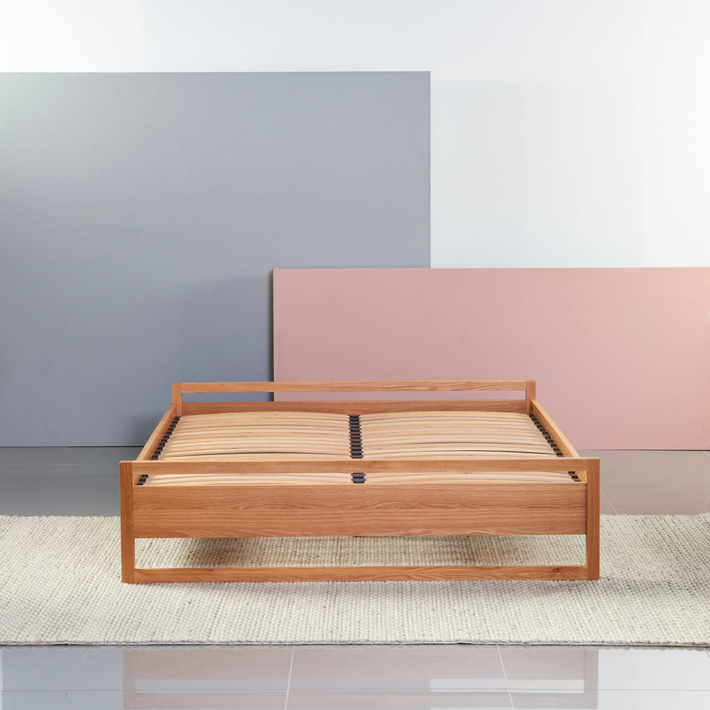 Bruno Bed Base - Oak - King 3 Bruno Bed Base - Oak - King