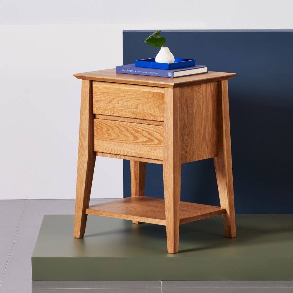 Jolanda Bedside Table - Solid Oak 5 Jolanda Bedside Table - Solid Oak
