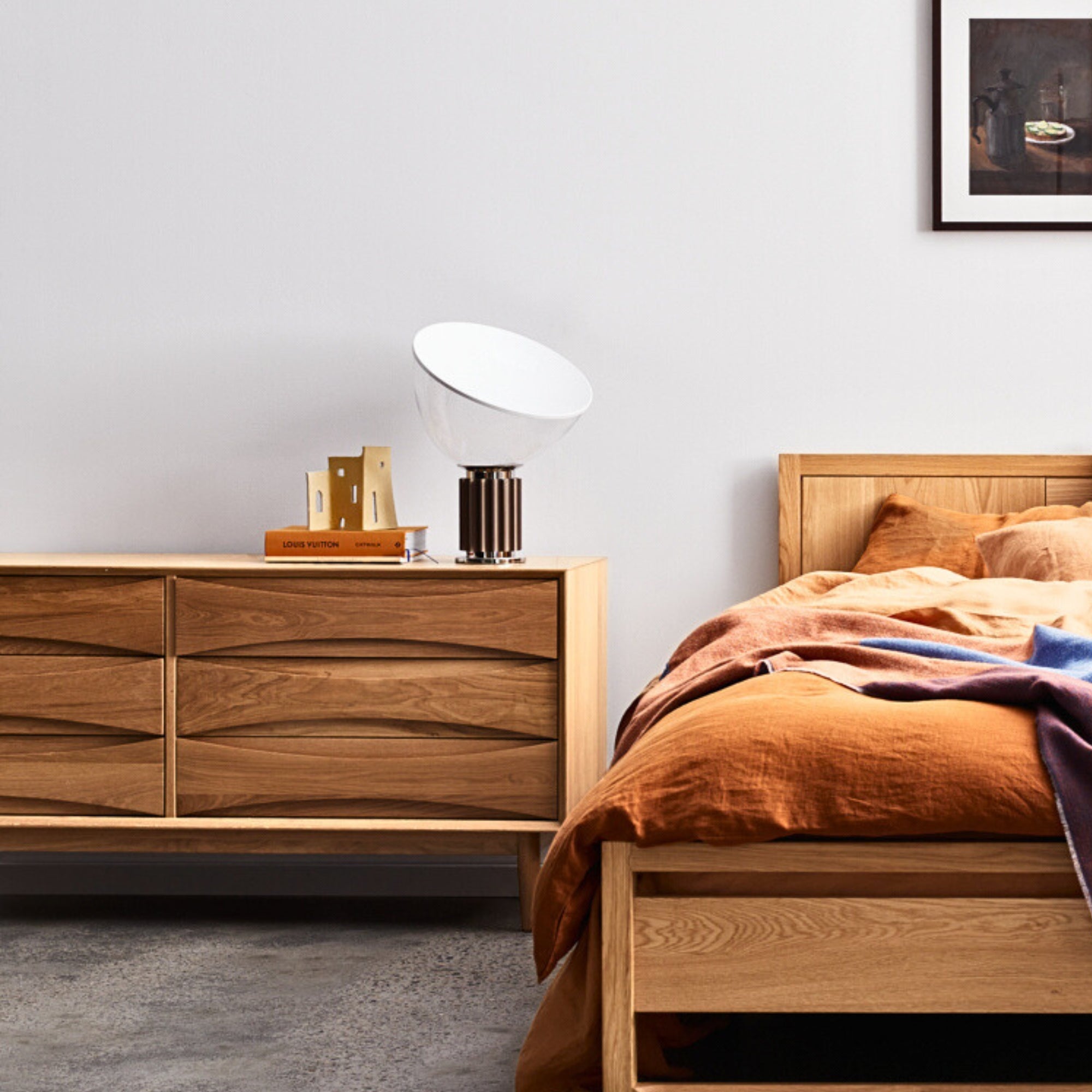 Arne Chest of Drawers - Solid Oak