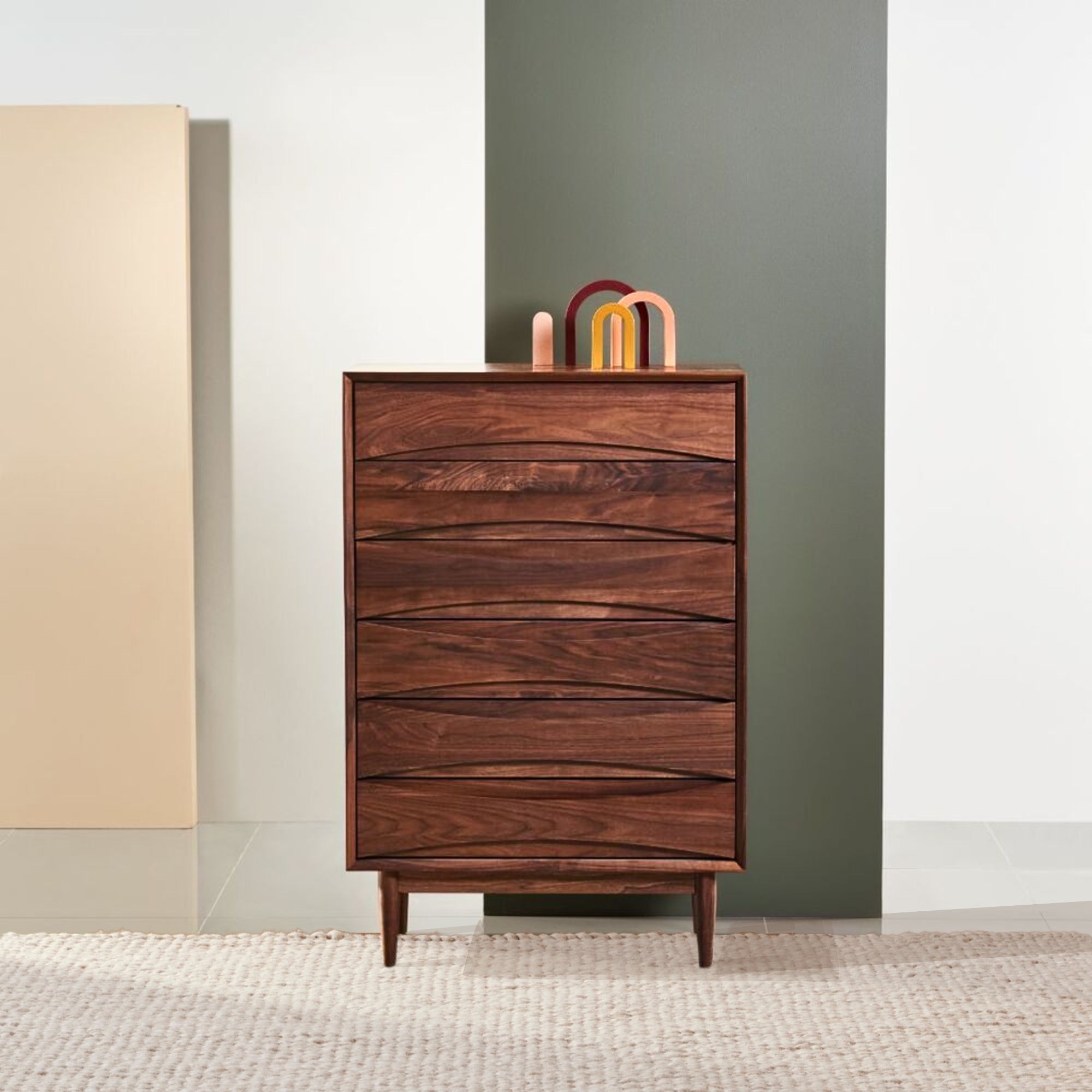 Arne Tallboy - Solid Walnut