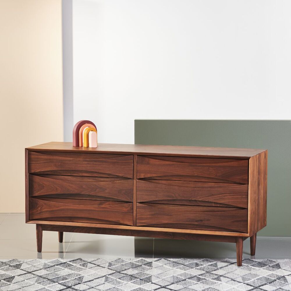 Arne Chest of Drawers - Solid Walnut