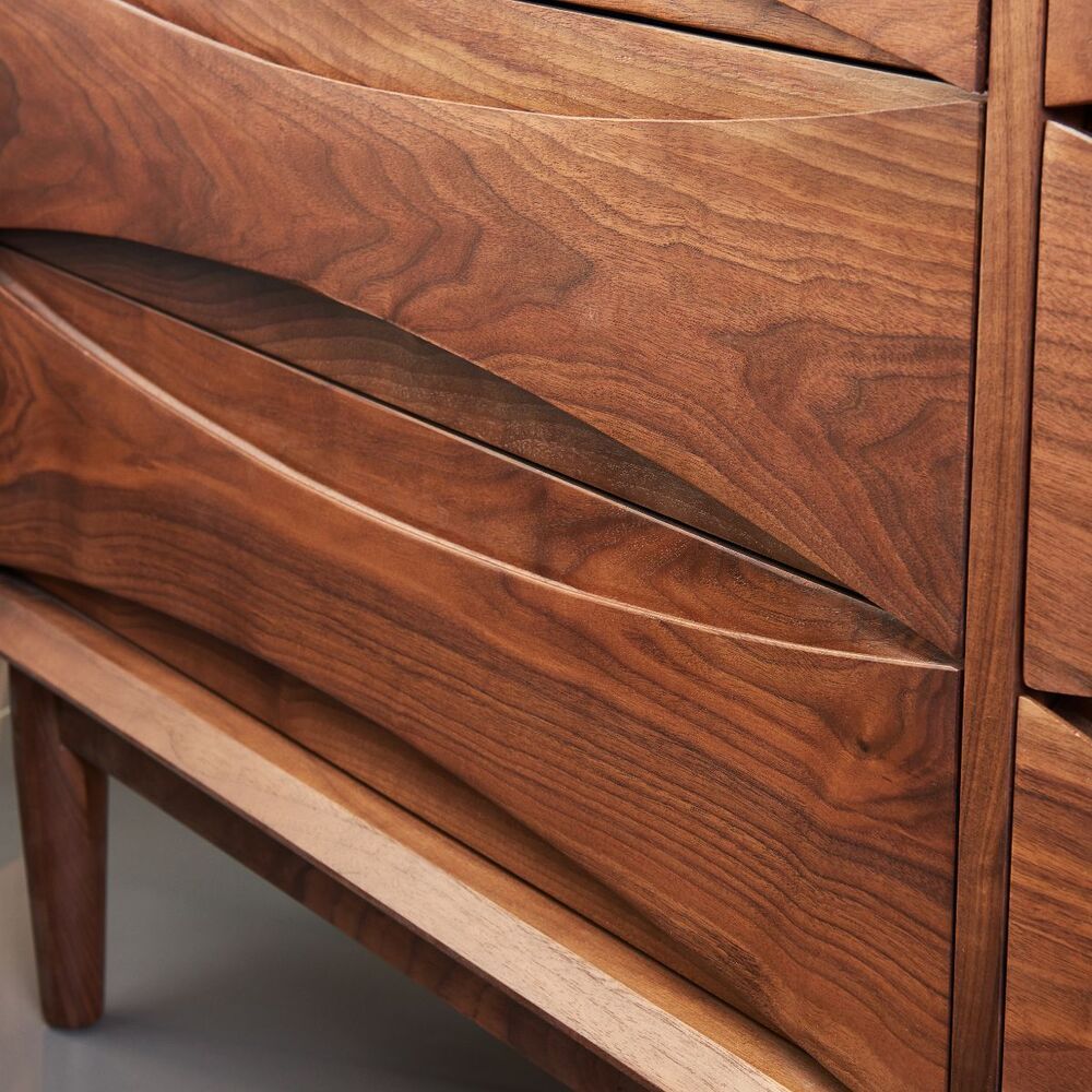 Arne Chest of Drawers - Solid Walnut 3 Arne Chest of Drawers - Solid Walnut