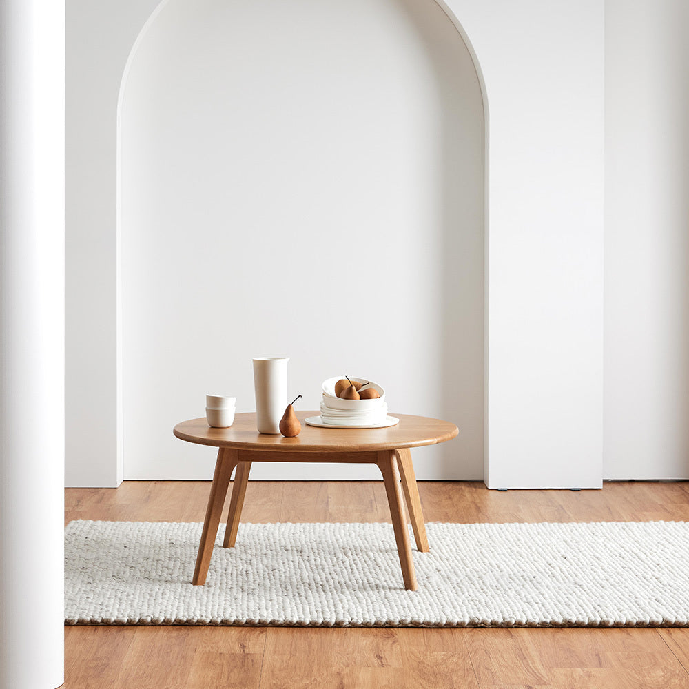 Layla Handwoven Loop Pile Wool Rug