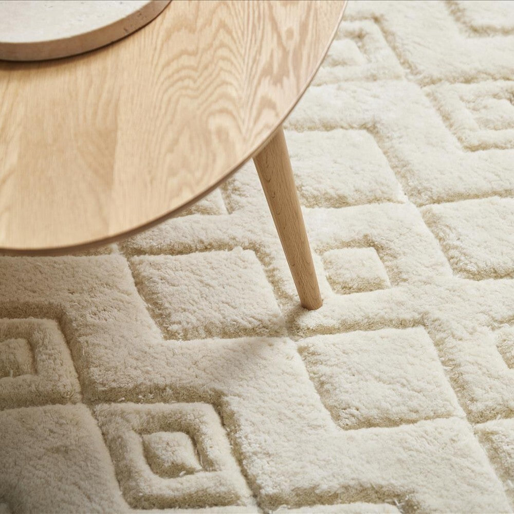 Myra Hand Knotted Cut Pile Wool Rug