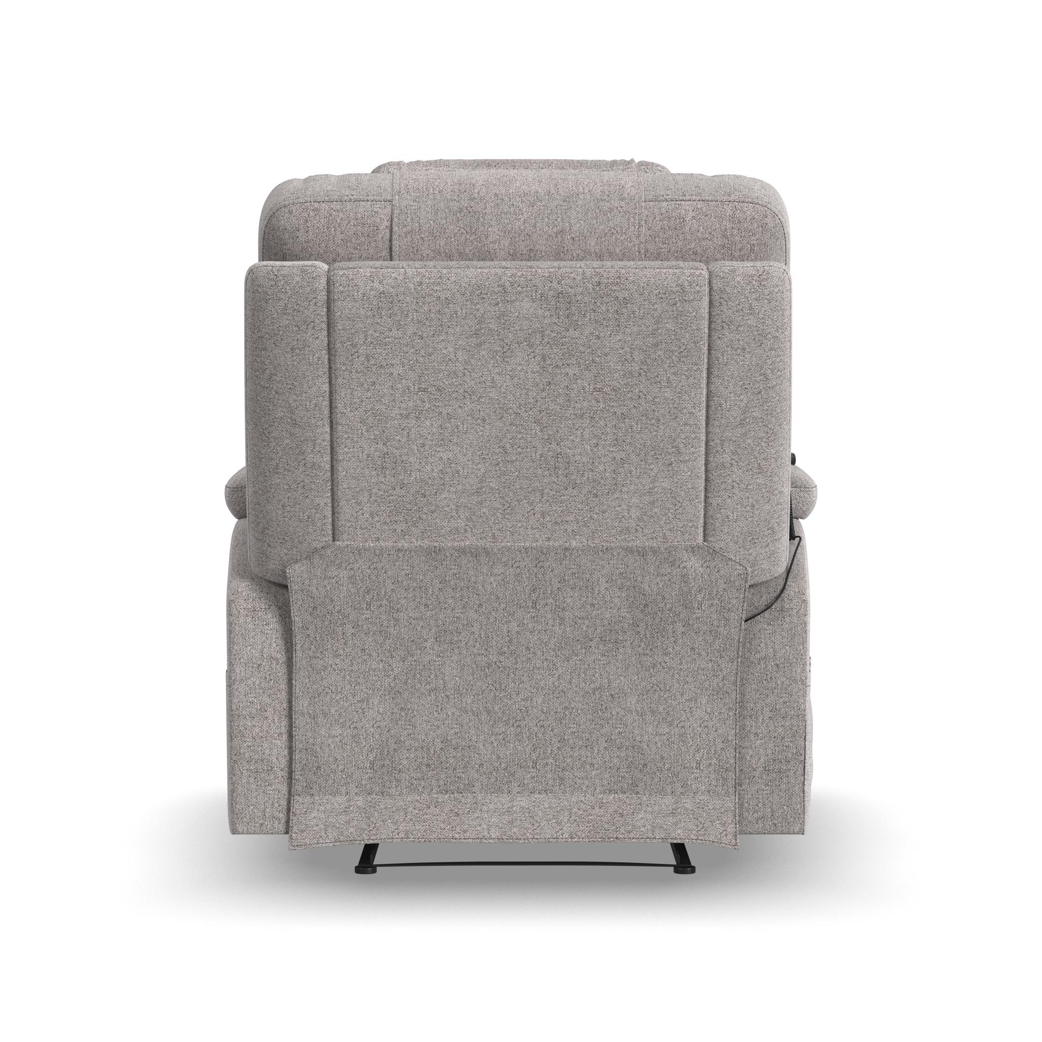 Zecliner Model 2 Petite Dove Fabric Power Lift Recliner with Power Headrest & Lumbar 19 Zecliner Model 2 Petite Dove Fabric Power Lift Recliner with Power Headrest & Lumbar