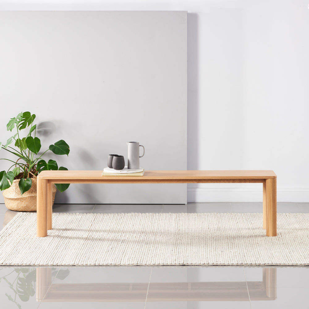 Otto Bench - Solid Oak