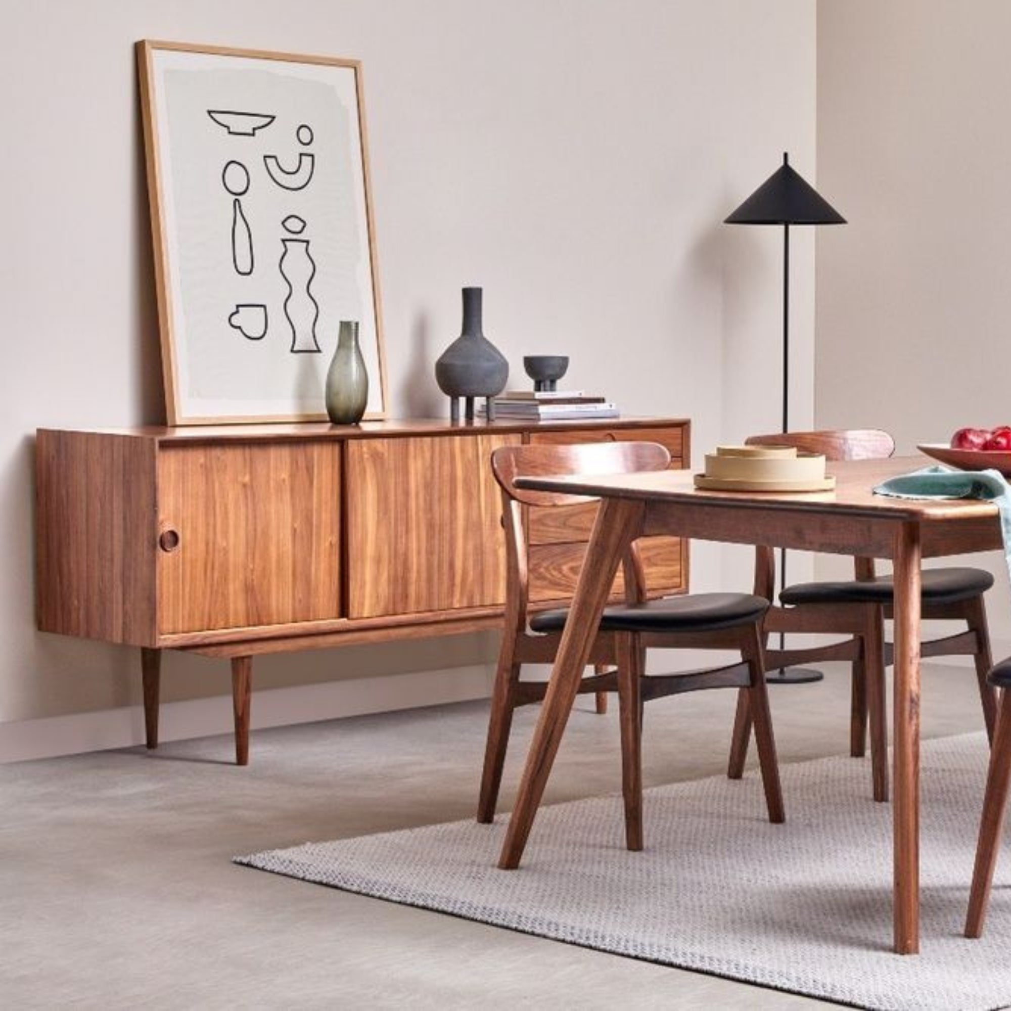 Jorgen Sideboard - Solid Walnut