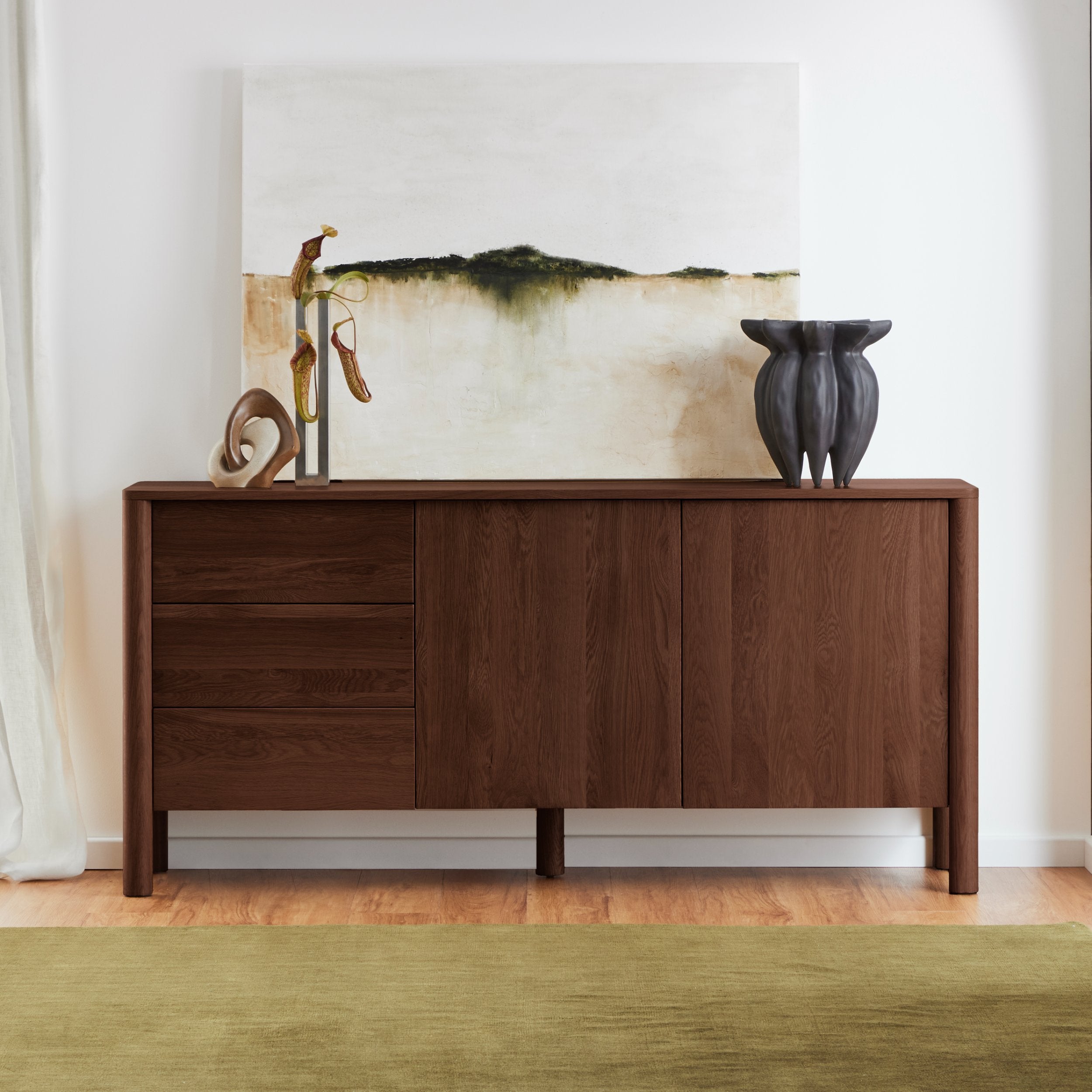 Olivia Sideboard - Solid Walnut