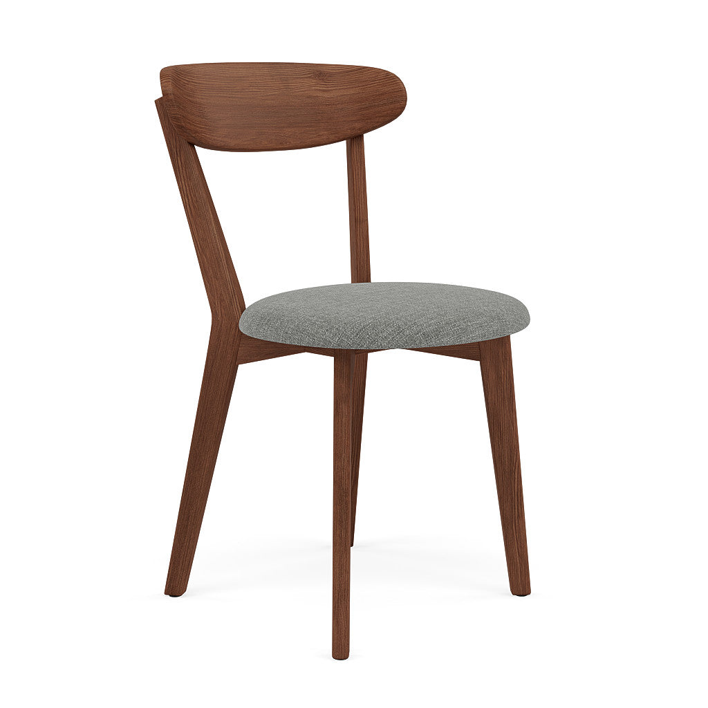 Henrik Dining Chair - Solid Walnut - Original Fabric Seat