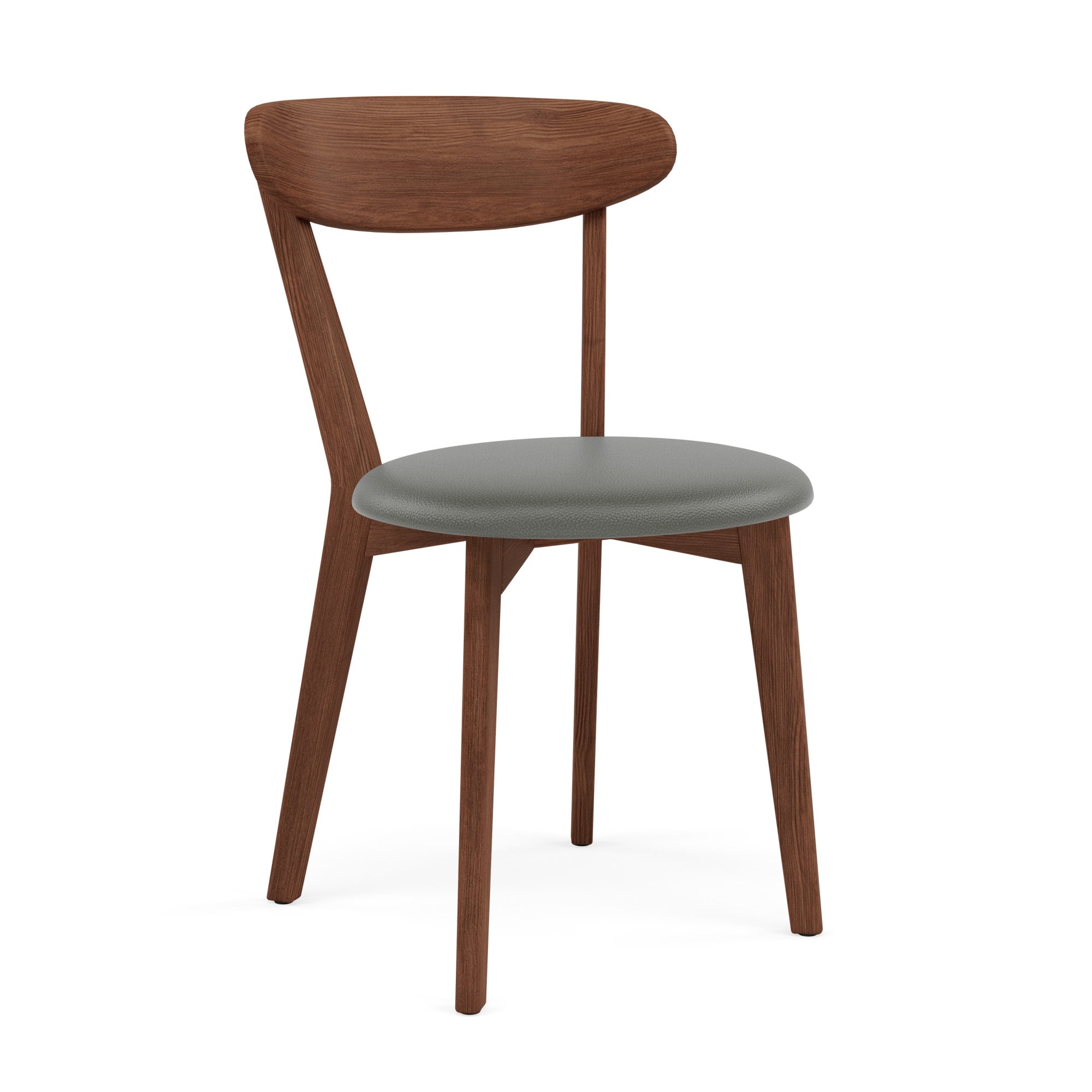 Henrik Dining Chair - Solid Walnut - Leather Seat