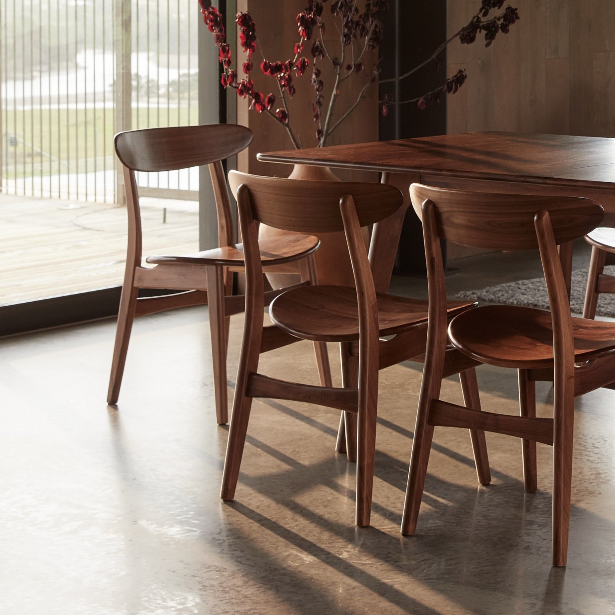Magnus Dining Chair - Solid Walnut - Walnut Seat 3 Magnus Dining Chair - Solid Walnut - Walnut Seat