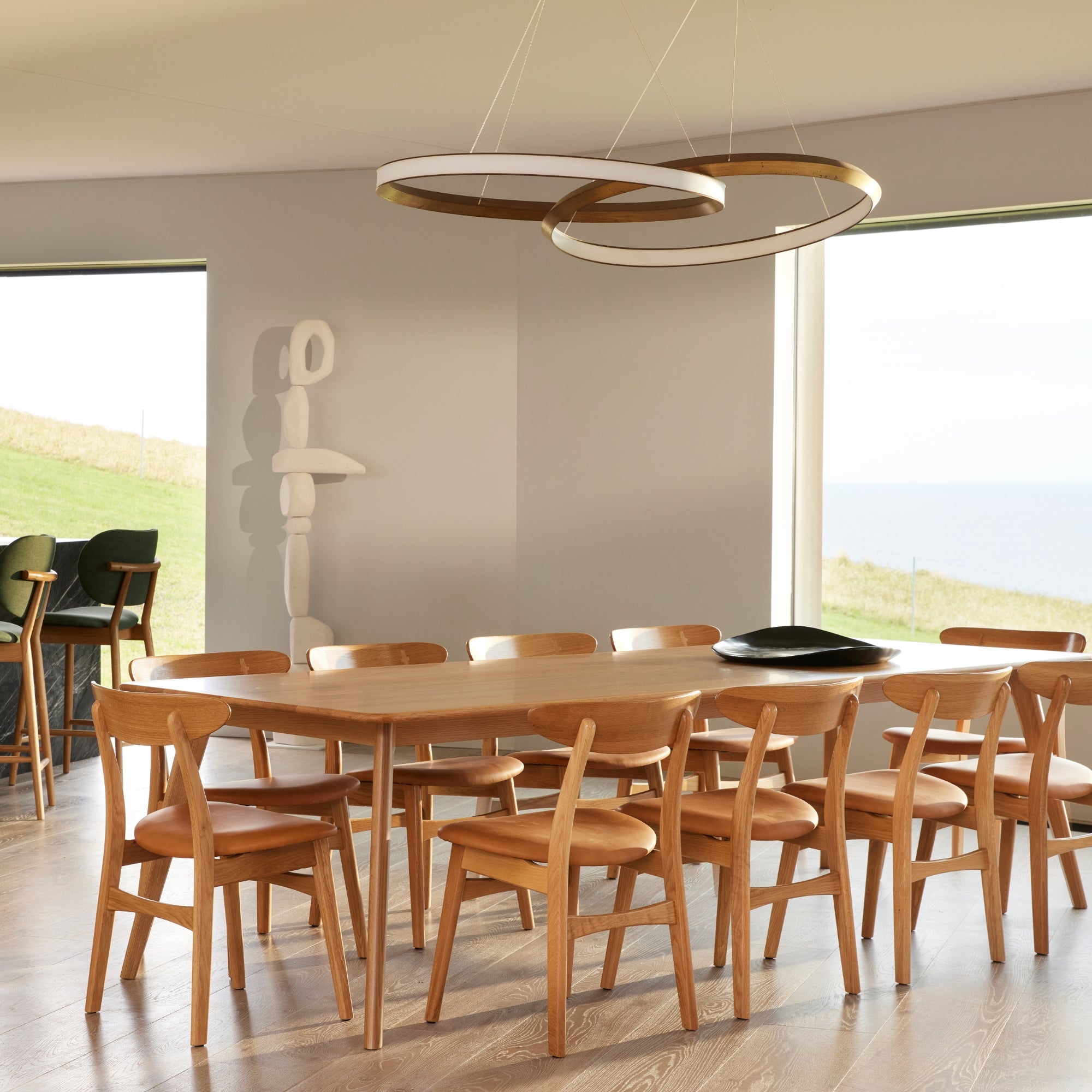 Magnus Rectangular Dining Table - Solid Oak
