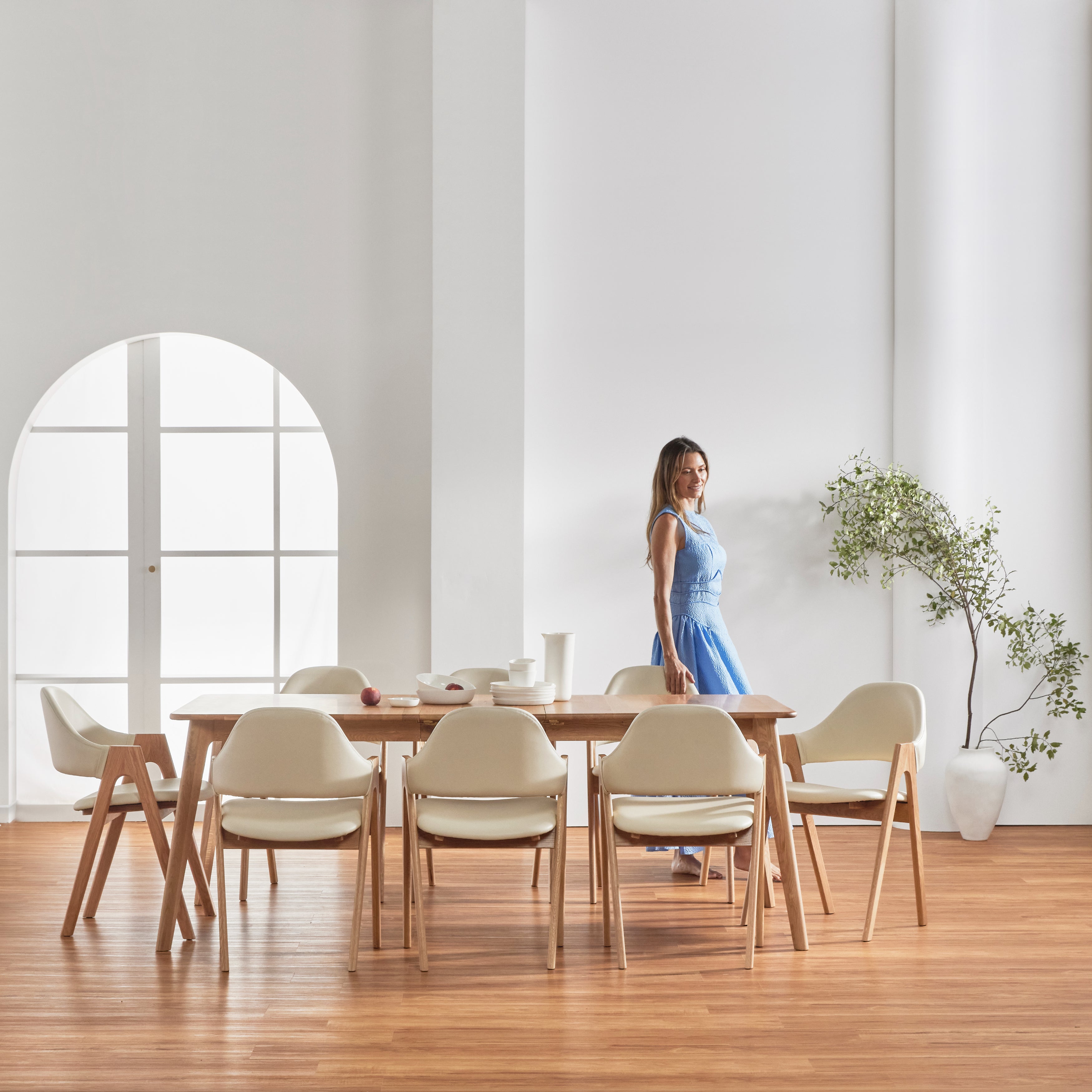 Magnus Extension (New) Dining Table - Solid Oak 3 Magnus Extension (New) Dining Table - Solid Oak