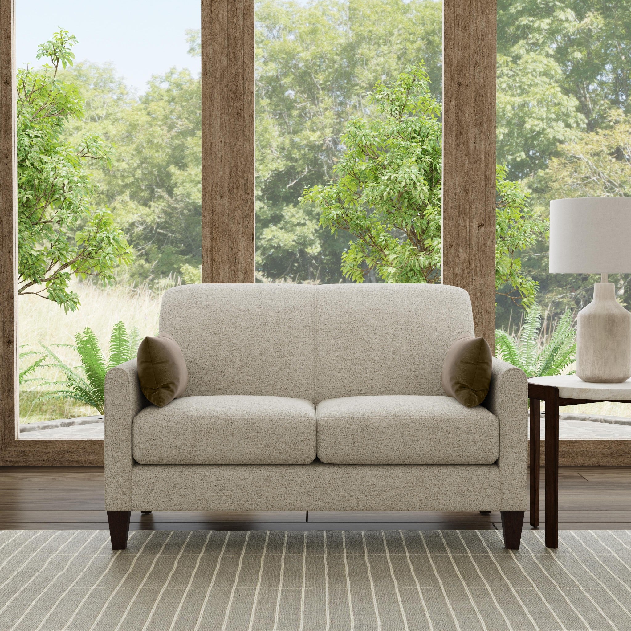 Bond Fabric Loveseat 3 Bond Fabric Loveseat