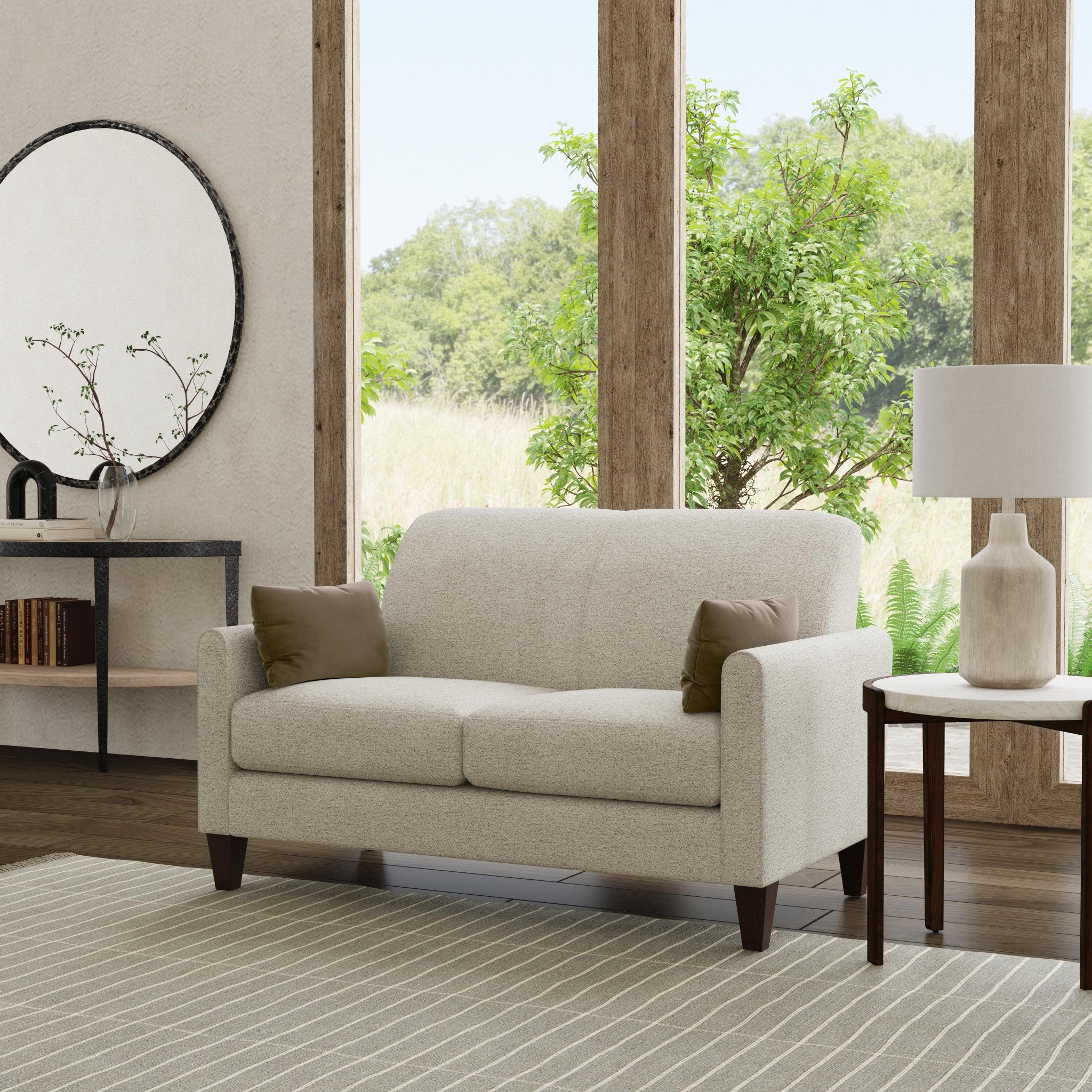 Bond Fabric Loveseat 8 Bond Fabric Loveseat