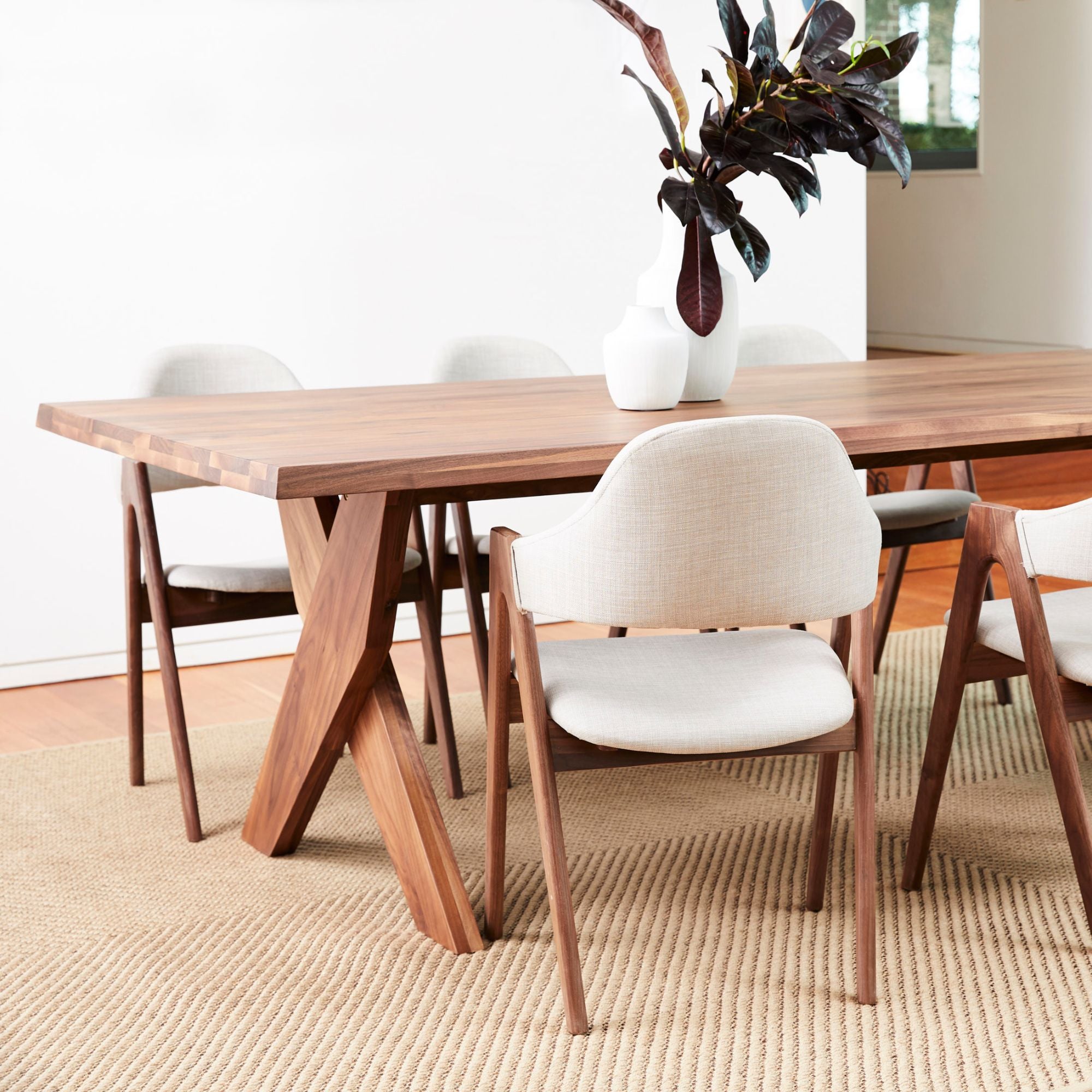 Axel Dining Table - Solid American Walnut